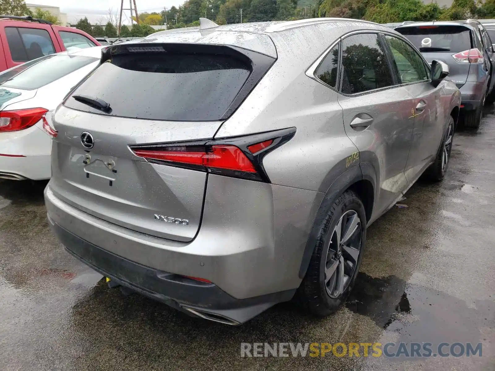 4 Фотография поврежденного автомобиля JTJGARDZ5M2254027 LEXUS NX 2021