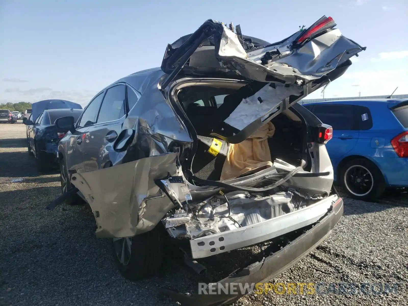 3 Photograph of a damaged car JTJGARDZ6M2236927 LEXUS NX 2021