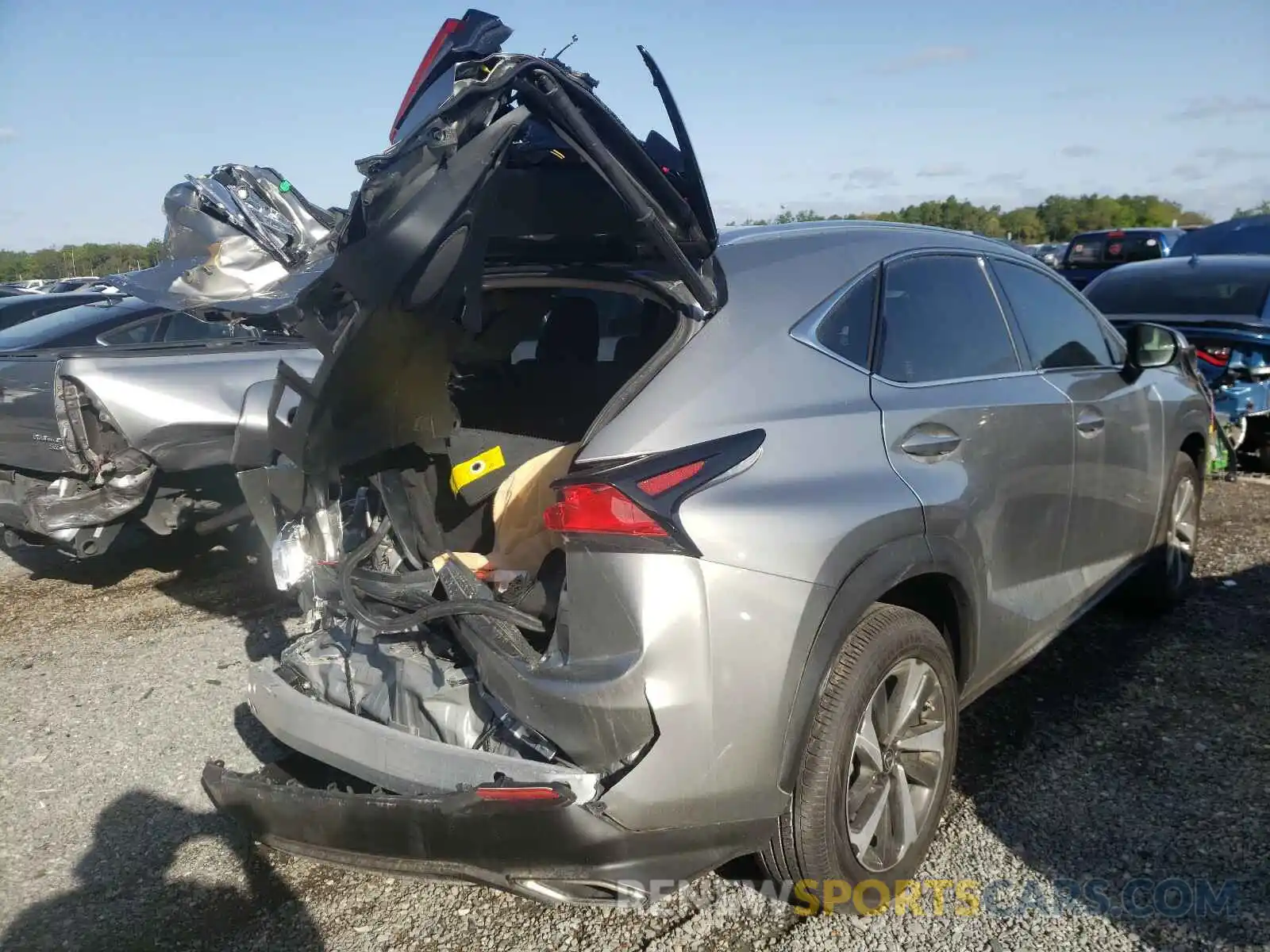 4 Photograph of a damaged car JTJGARDZ6M2236927 LEXUS NX 2021