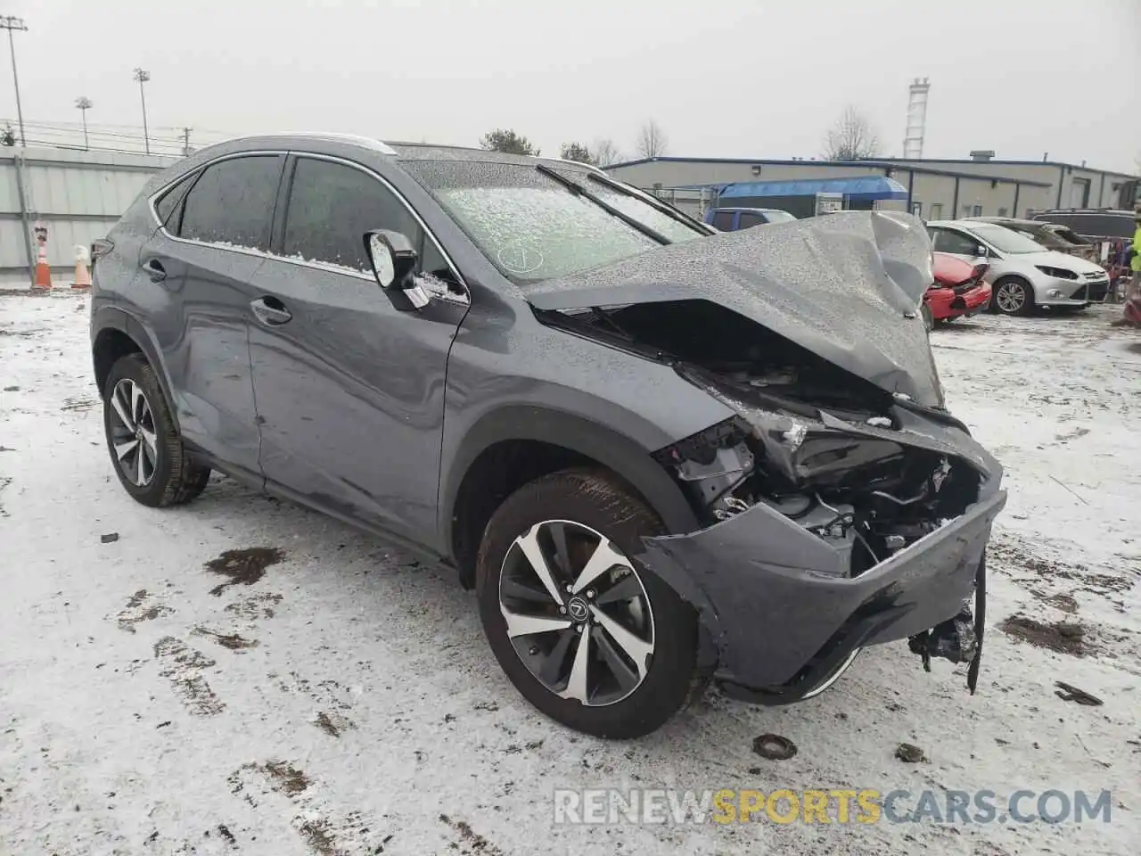 1 Photograph of a damaged car JTJGARDZ6M2245059 LEXUS NX 2021