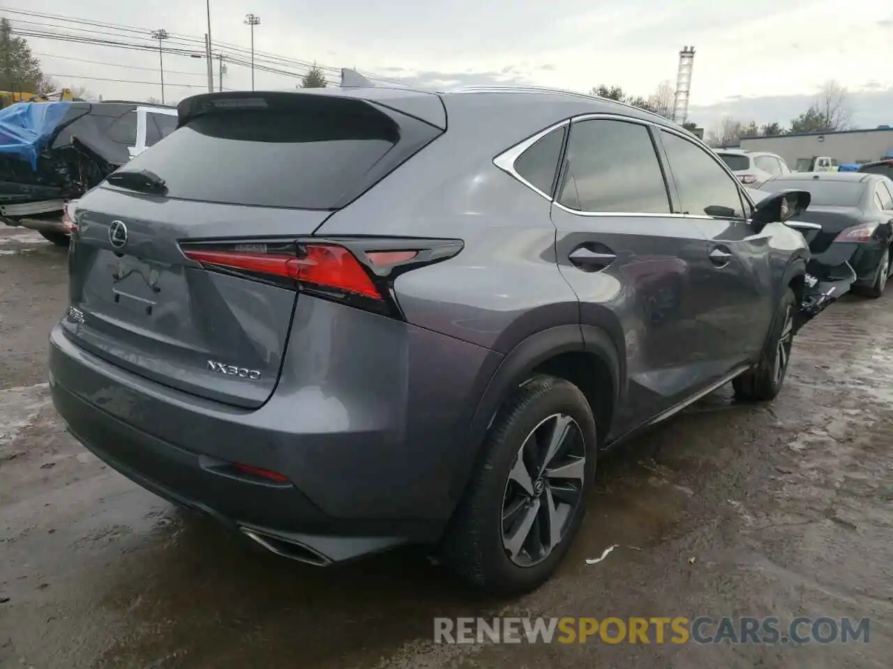 4 Фотография поврежденного автомобиля JTJGARDZ6M2245059 LEXUS NX 2021