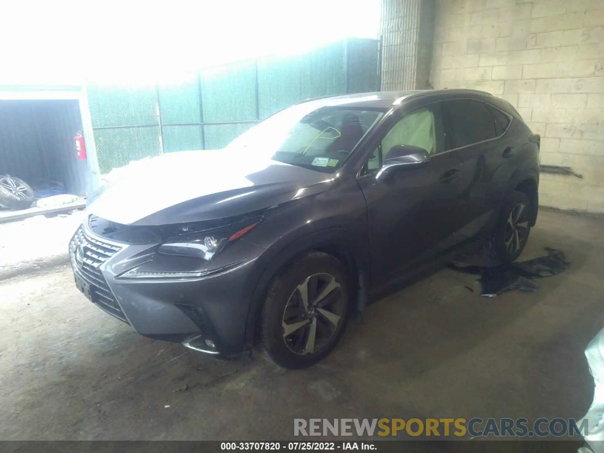 2 Фотография поврежденного автомобиля JTJGARDZ6M2253131 LEXUS NX 2021