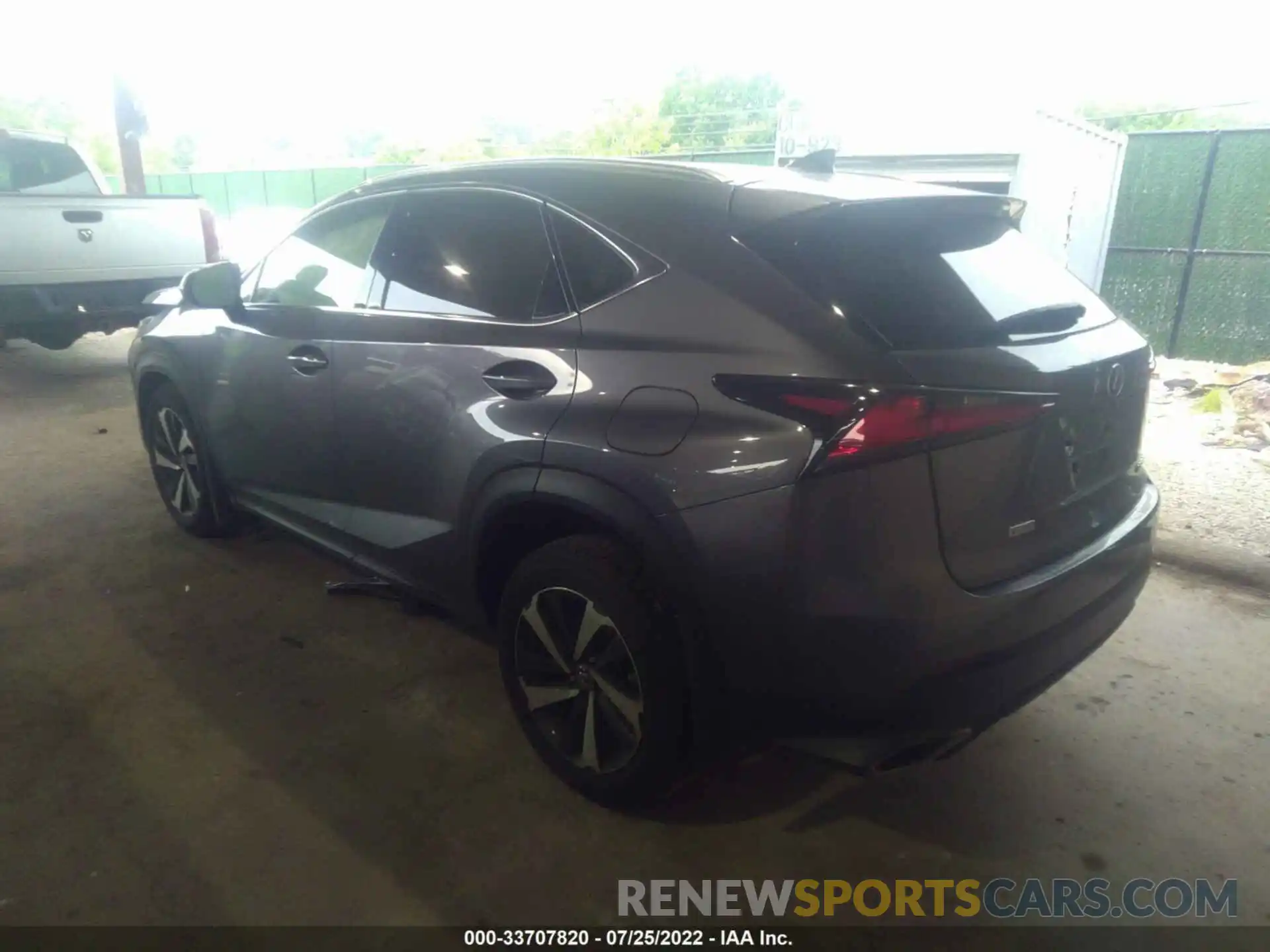 3 Фотография поврежденного автомобиля JTJGARDZ6M2253131 LEXUS NX 2021