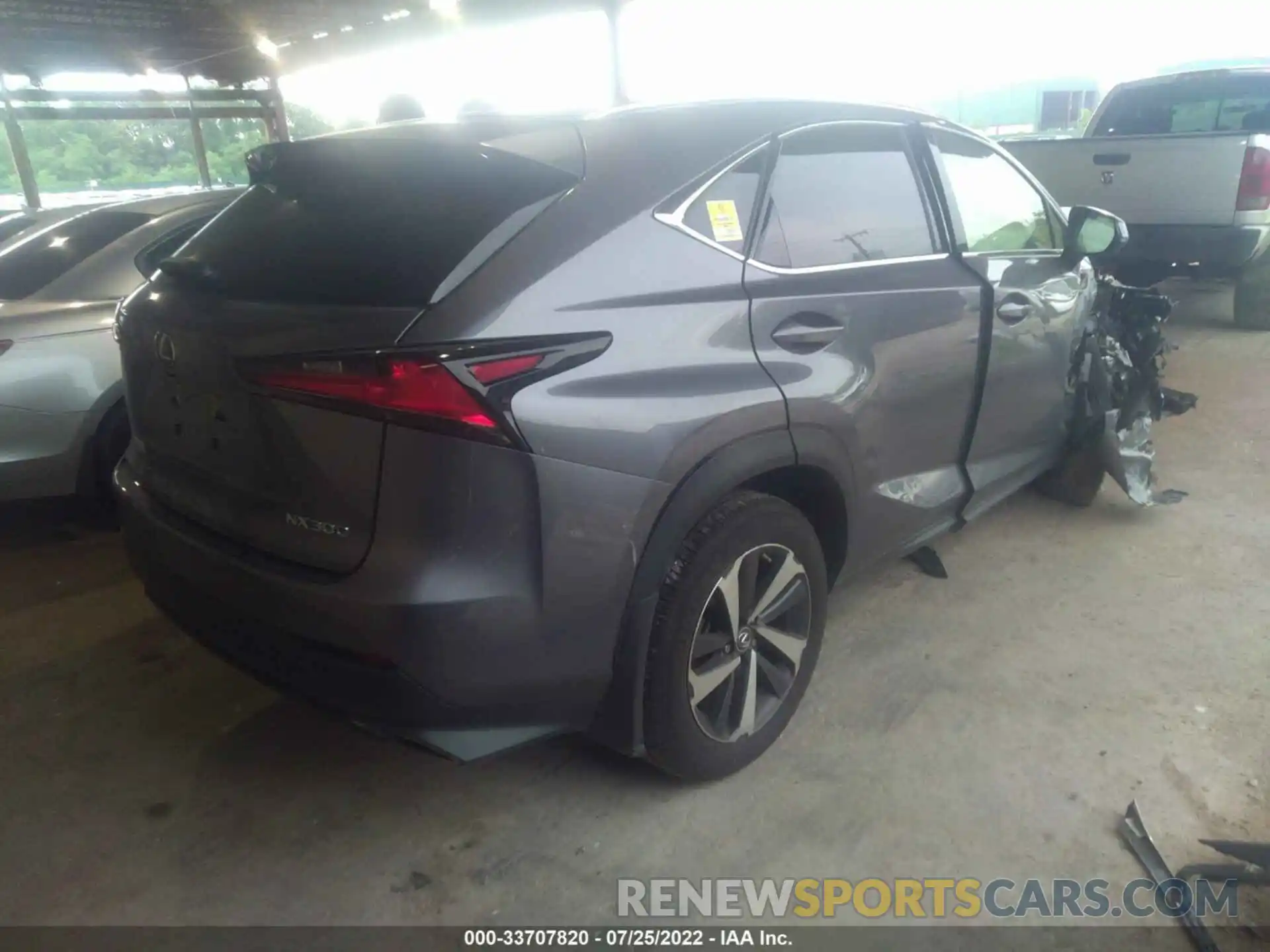 4 Фотография поврежденного автомобиля JTJGARDZ6M2253131 LEXUS NX 2021