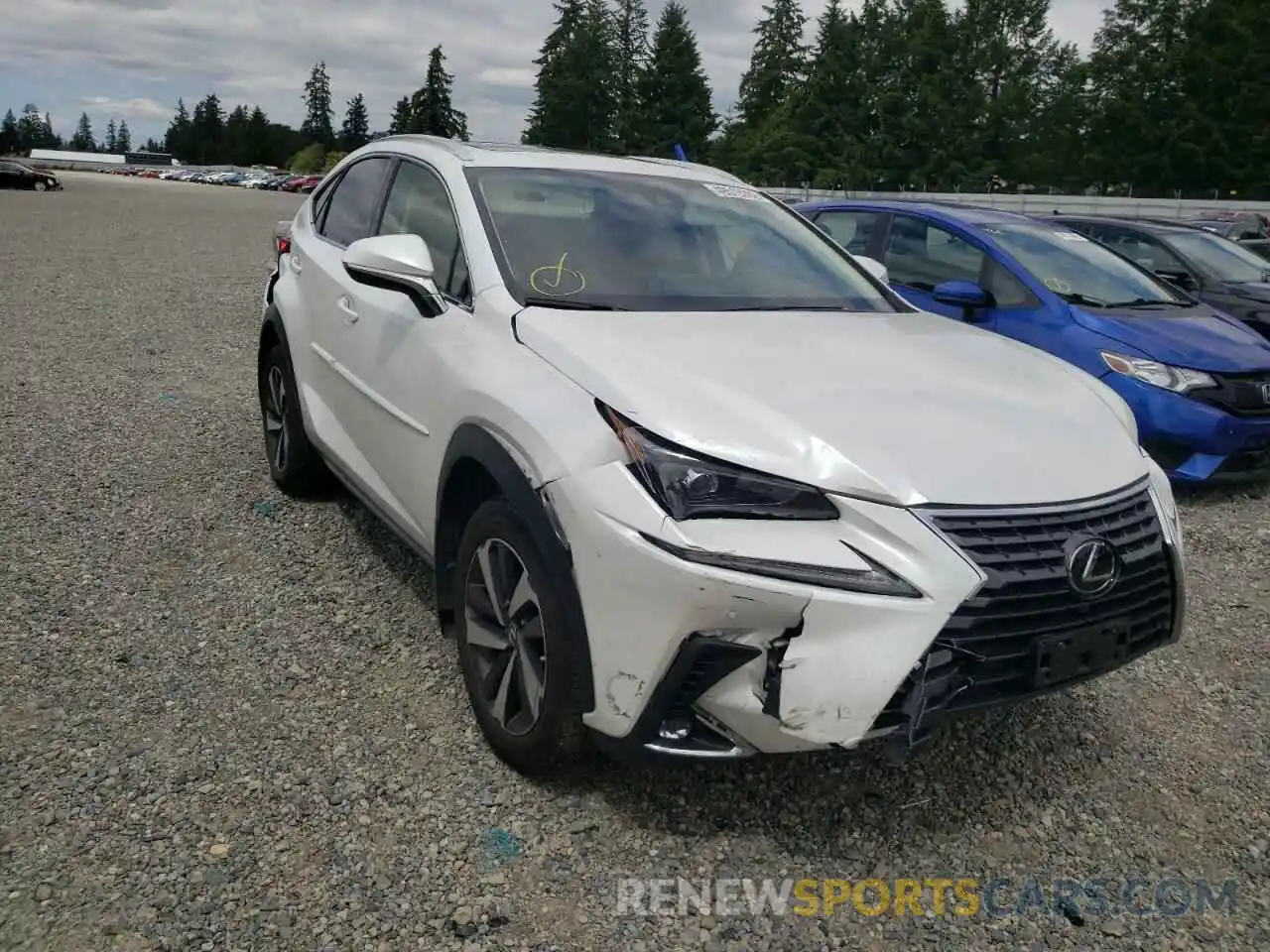 1 Photograph of a damaged car JTJGARDZ6M5025001 LEXUS NX 2021