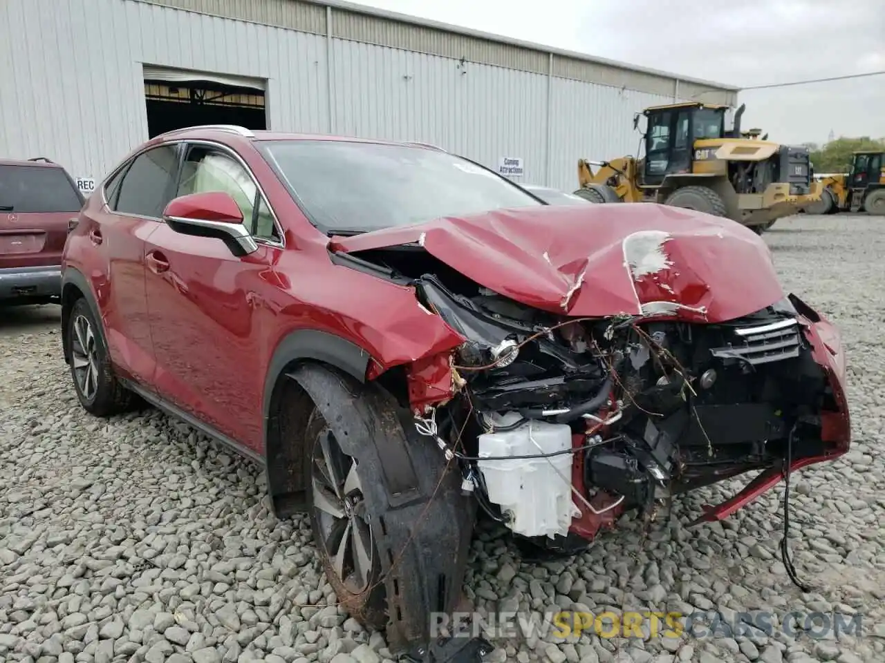 1 Photograph of a damaged car JTJGARDZ6M5030490 LEXUS NX 2021