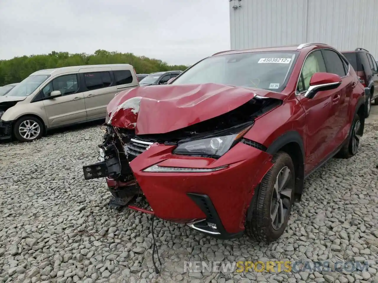 2 Photograph of a damaged car JTJGARDZ6M5030490 LEXUS NX 2021