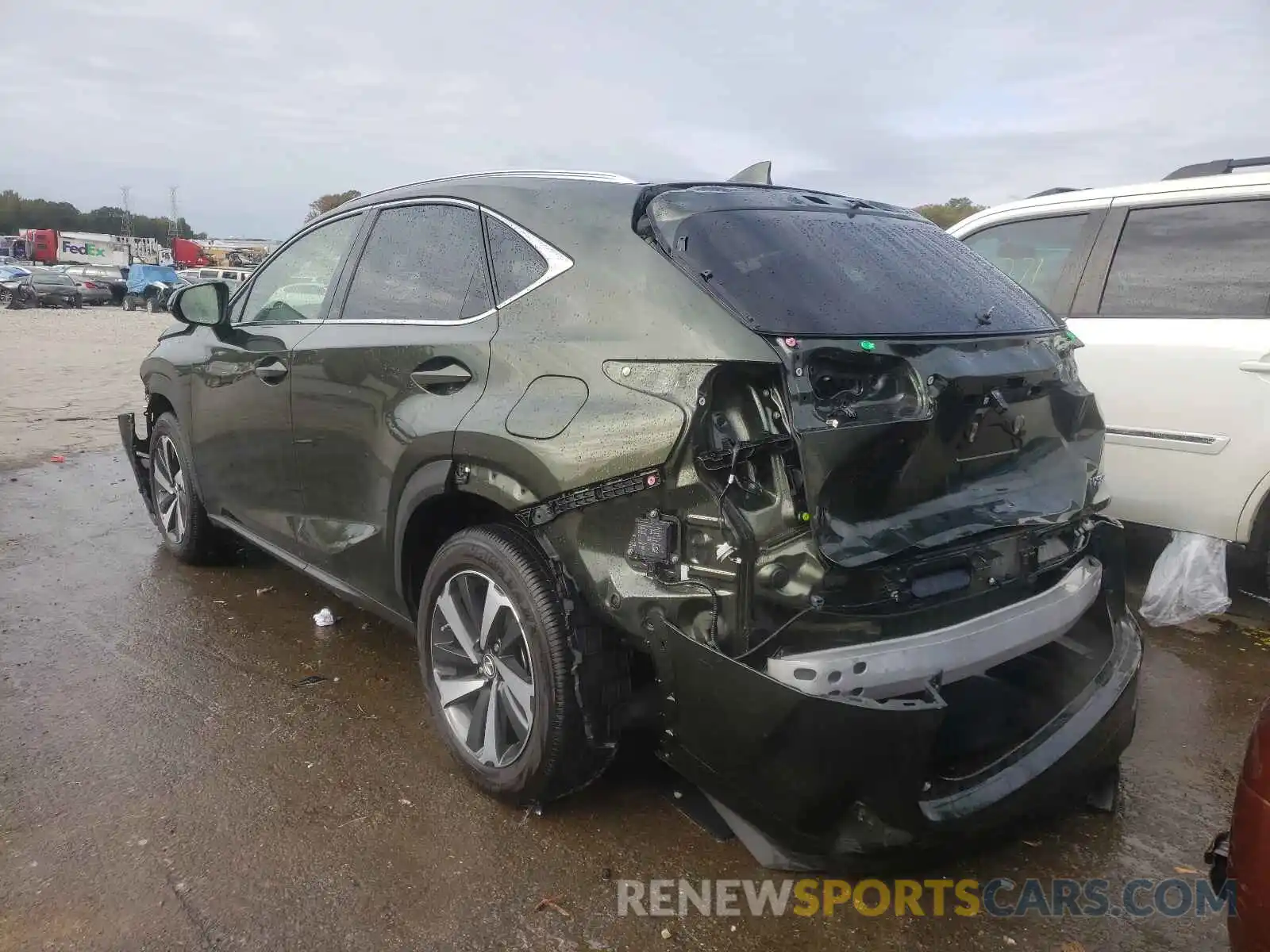 3 Photograph of a damaged car JTJGARDZ7M2244891 LEXUS NX 2021