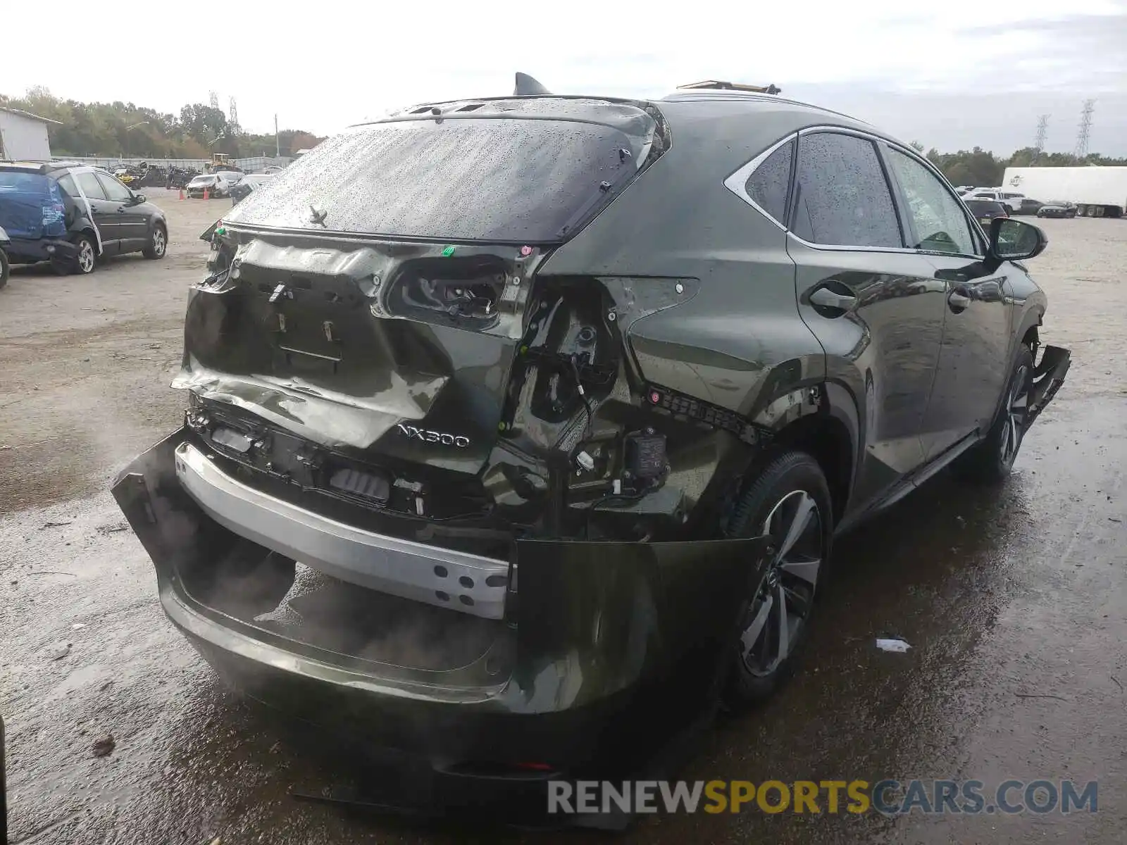 4 Photograph of a damaged car JTJGARDZ7M2244891 LEXUS NX 2021