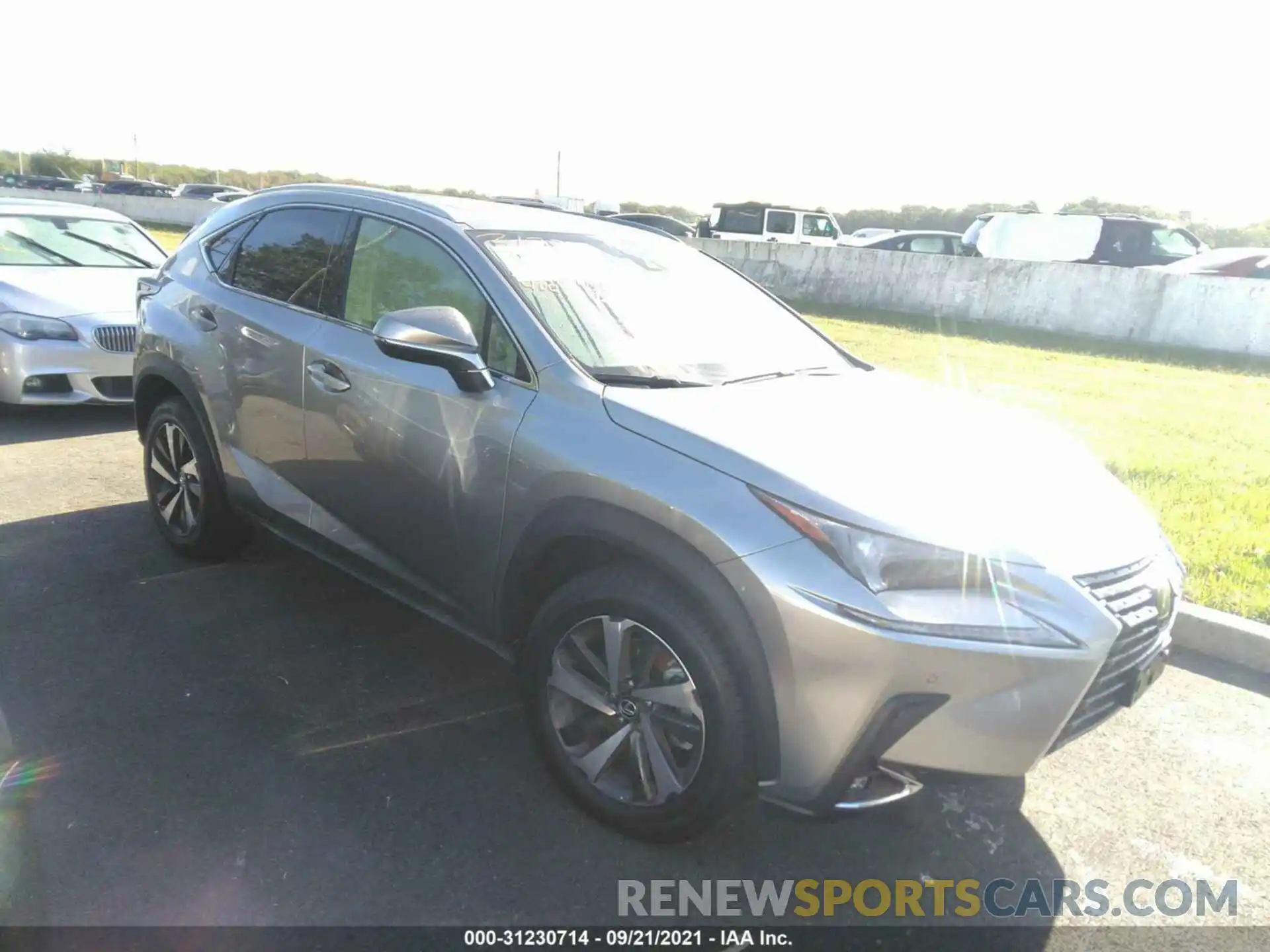 1 Photograph of a damaged car JTJGARDZ7M2245314 LEXUS NX 2021