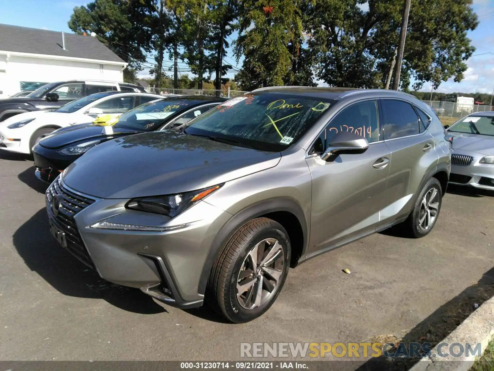 2 Photograph of a damaged car JTJGARDZ7M2245314 LEXUS NX 2021