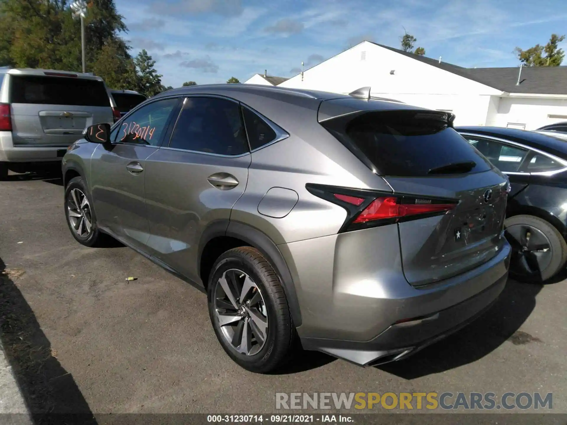 3 Photograph of a damaged car JTJGARDZ7M2245314 LEXUS NX 2021