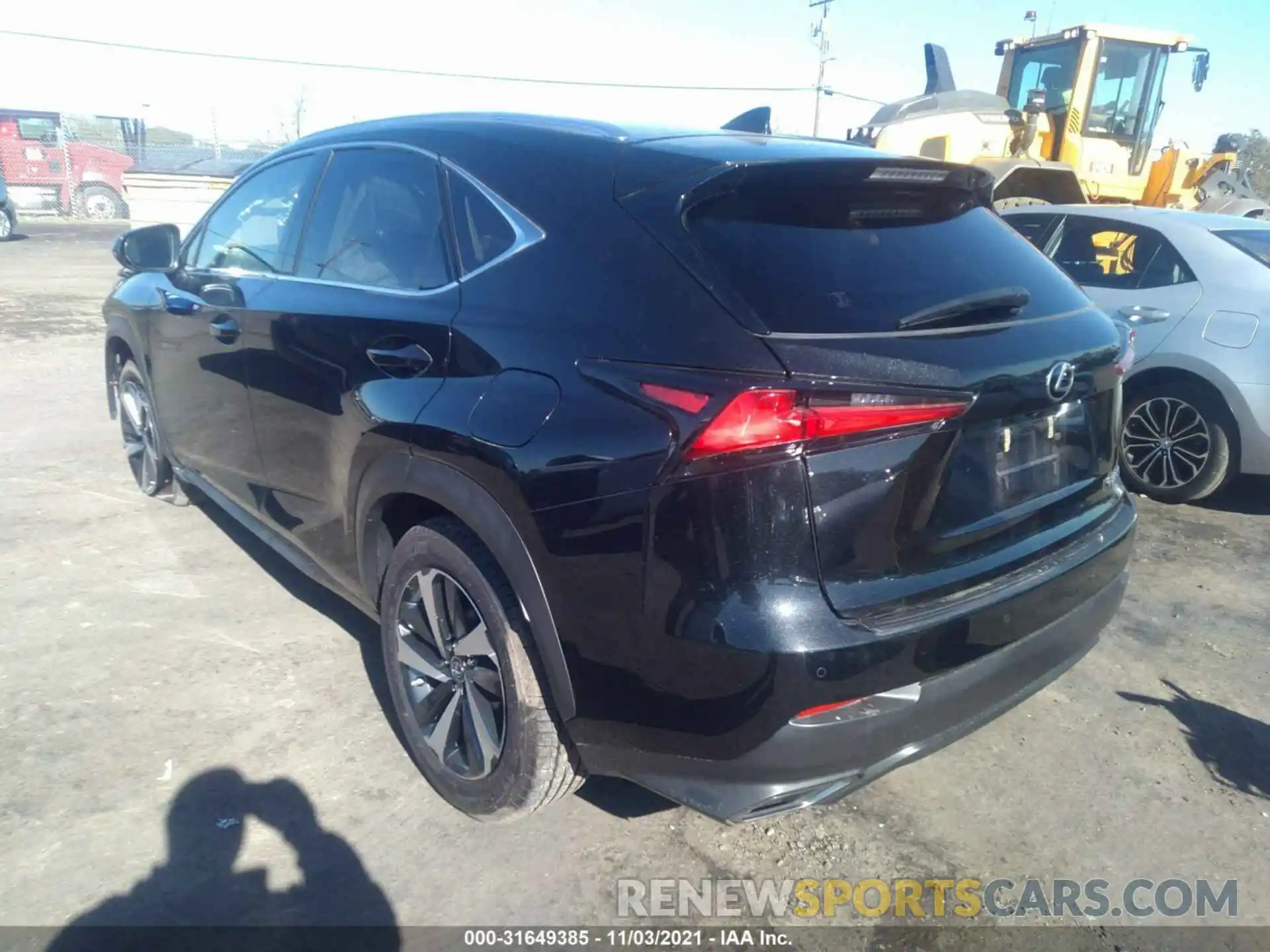 3 Photograph of a damaged car JTJGARDZ7M2246138 LEXUS NX 2021