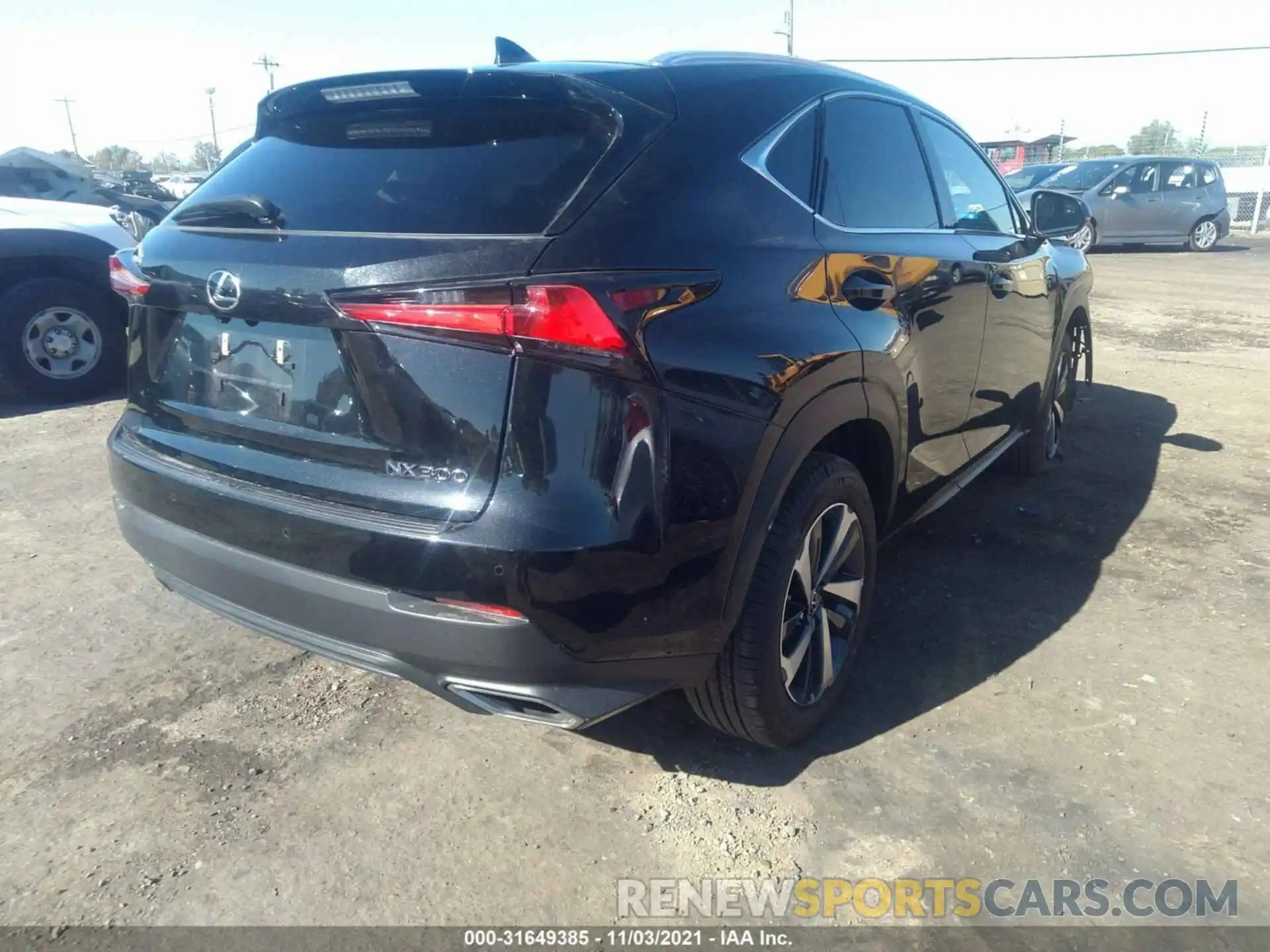 4 Photograph of a damaged car JTJGARDZ7M2246138 LEXUS NX 2021