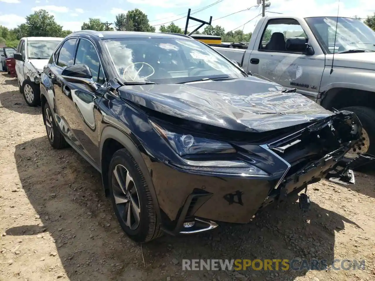 1 Photograph of a damaged car JTJGARDZ7M2250366 LEXUS NX 2021