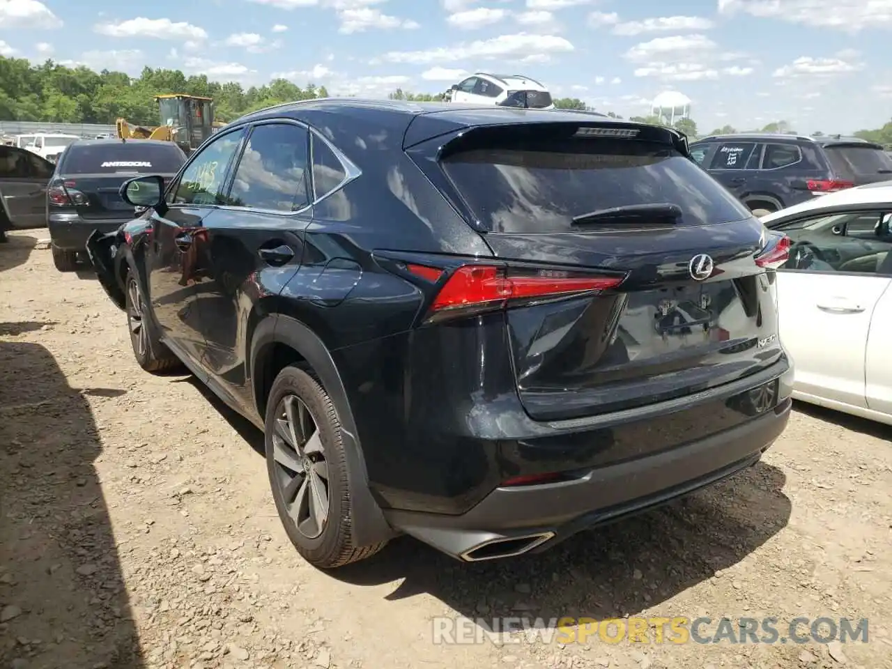 3 Photograph of a damaged car JTJGARDZ7M2250366 LEXUS NX 2021