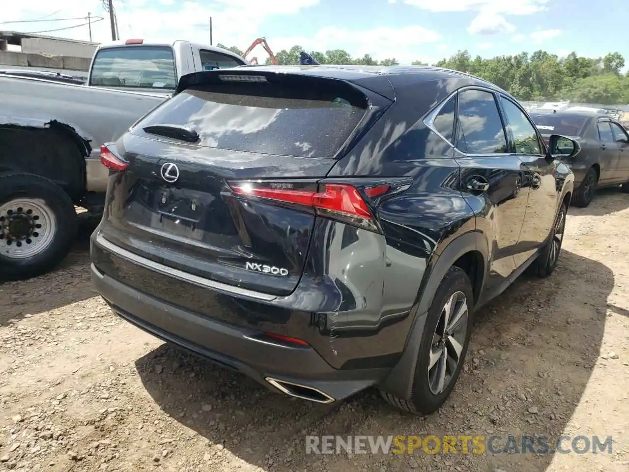 4 Photograph of a damaged car JTJGARDZ7M2250366 LEXUS NX 2021