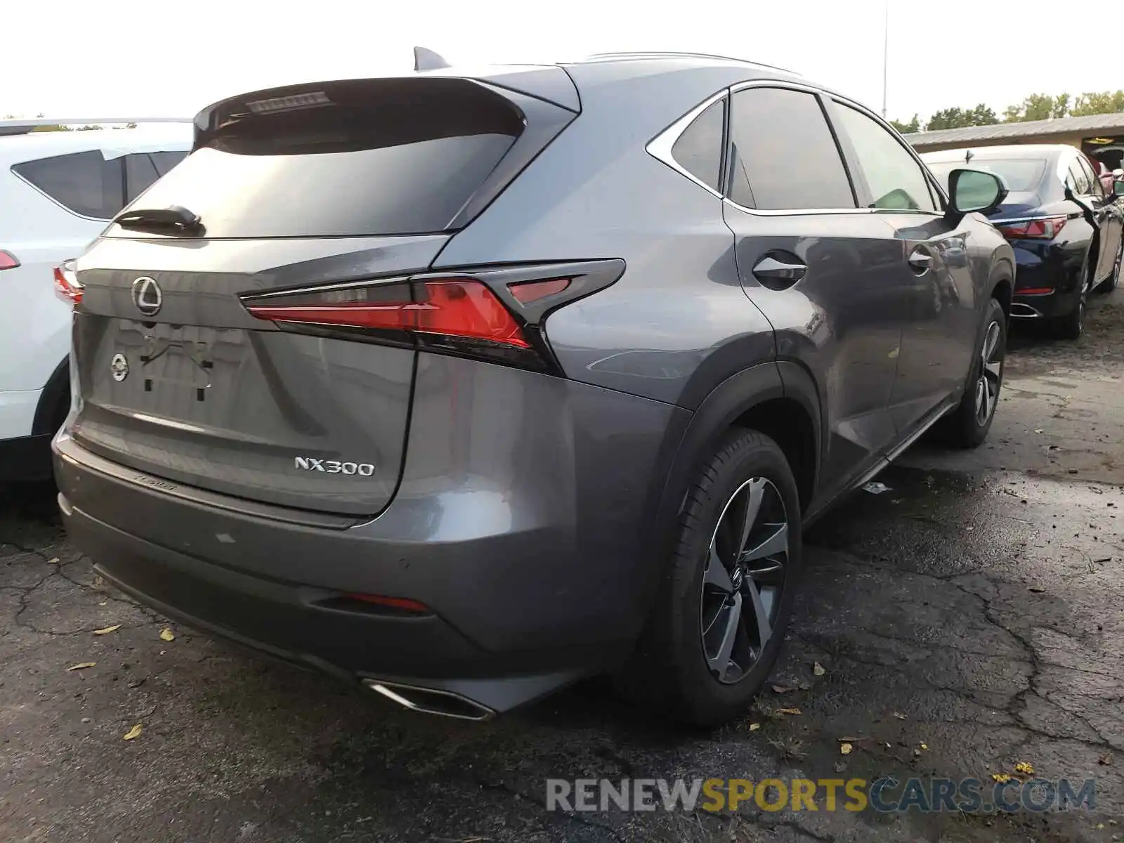 4 Фотография поврежденного автомобиля JTJGARDZ7M2259231 LEXUS NX 2021