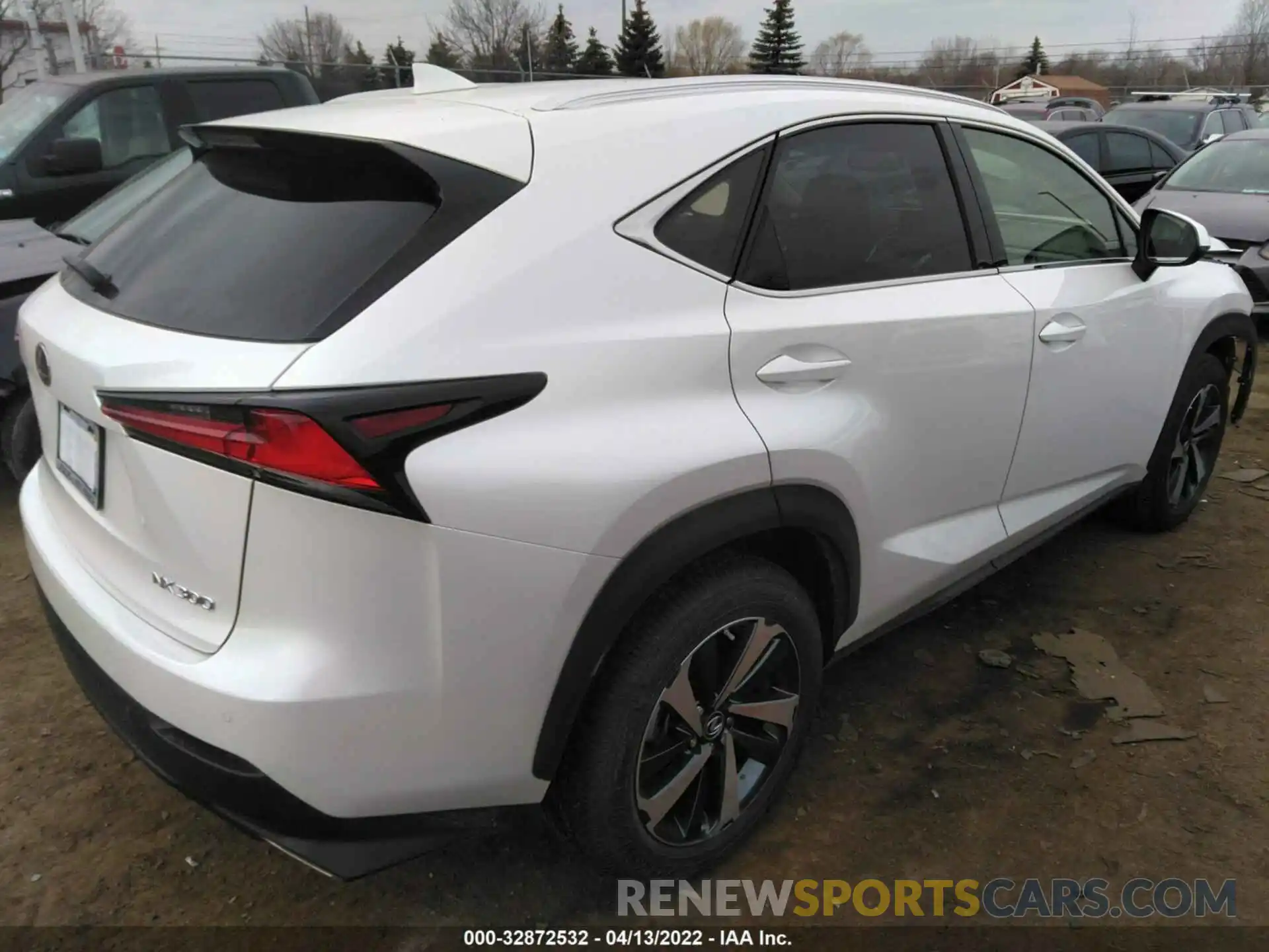 4 Фотография поврежденного автомобиля JTJGARDZ7M5024424 LEXUS NX 2021