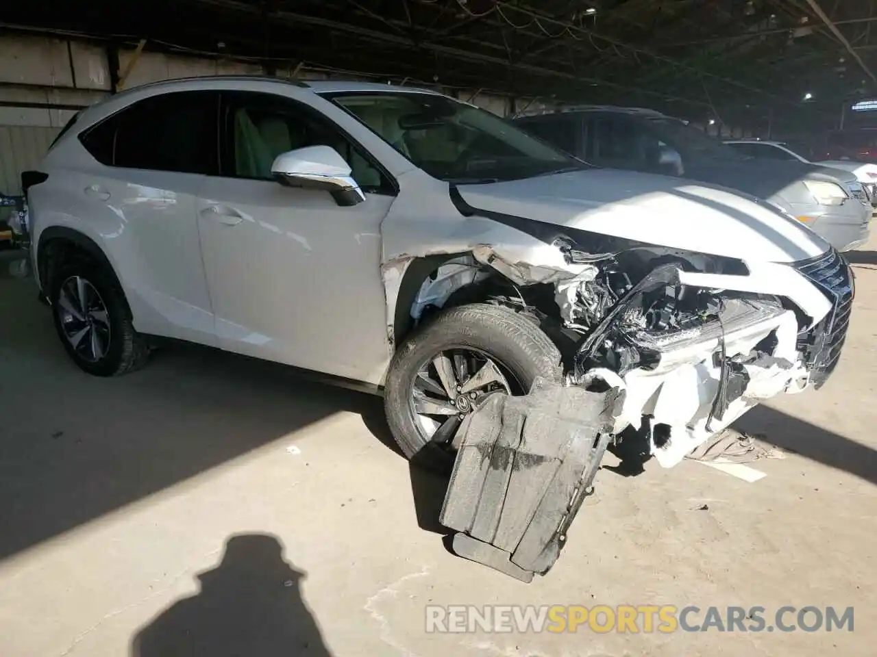 4 Фотография поврежденного автомобиля JTJGARDZ7M5024858 LEXUS NX 2021