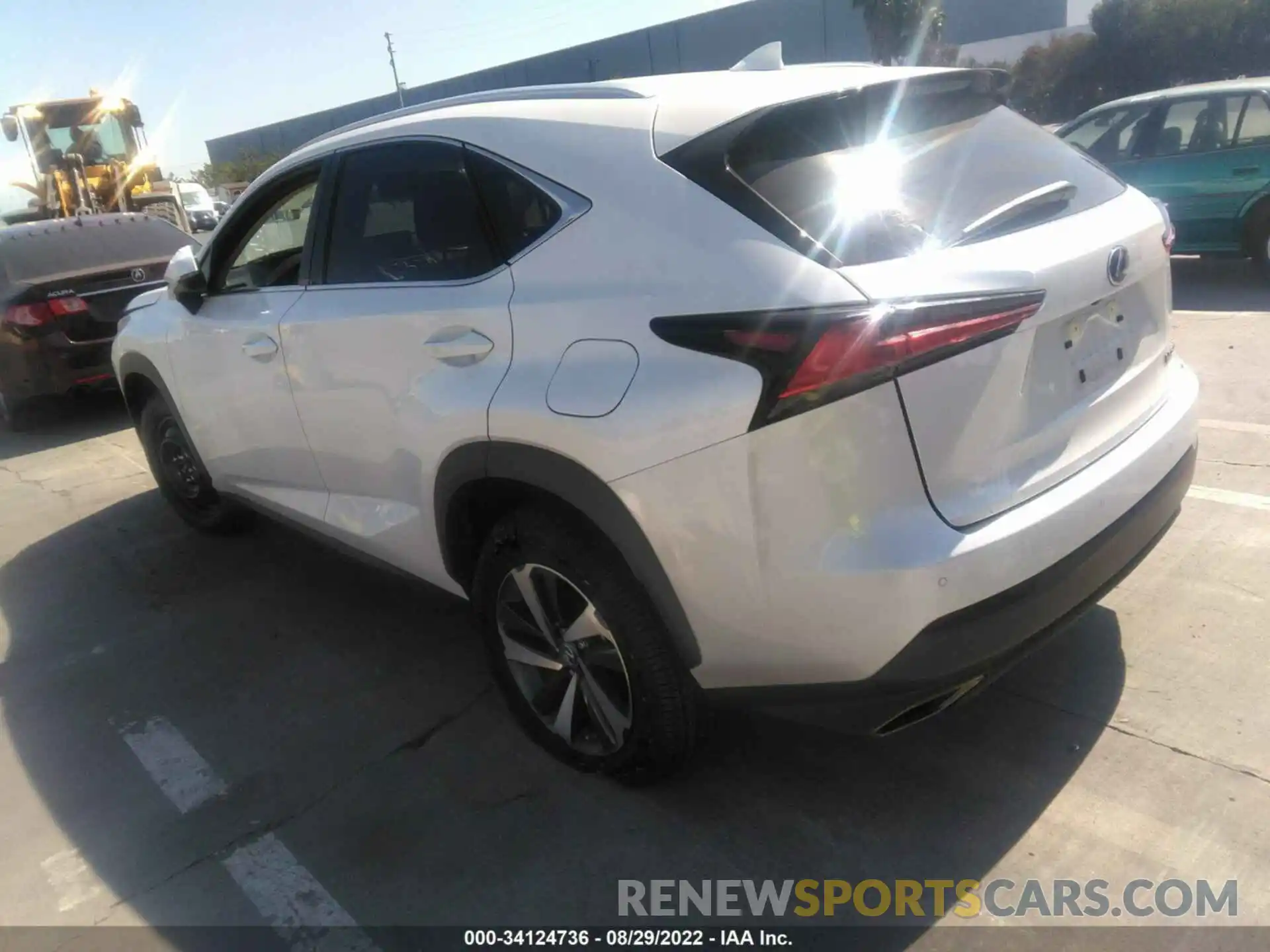 3 Photograph of a damaged car JTJGARDZ7M5029574 LEXUS NX 2021