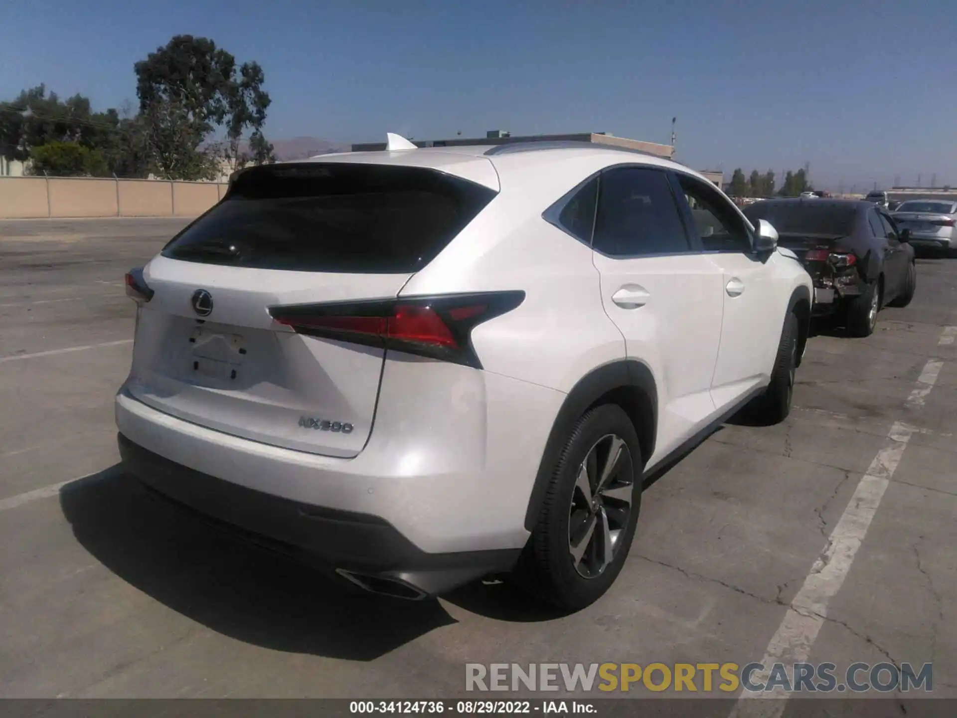 4 Photograph of a damaged car JTJGARDZ7M5029574 LEXUS NX 2021