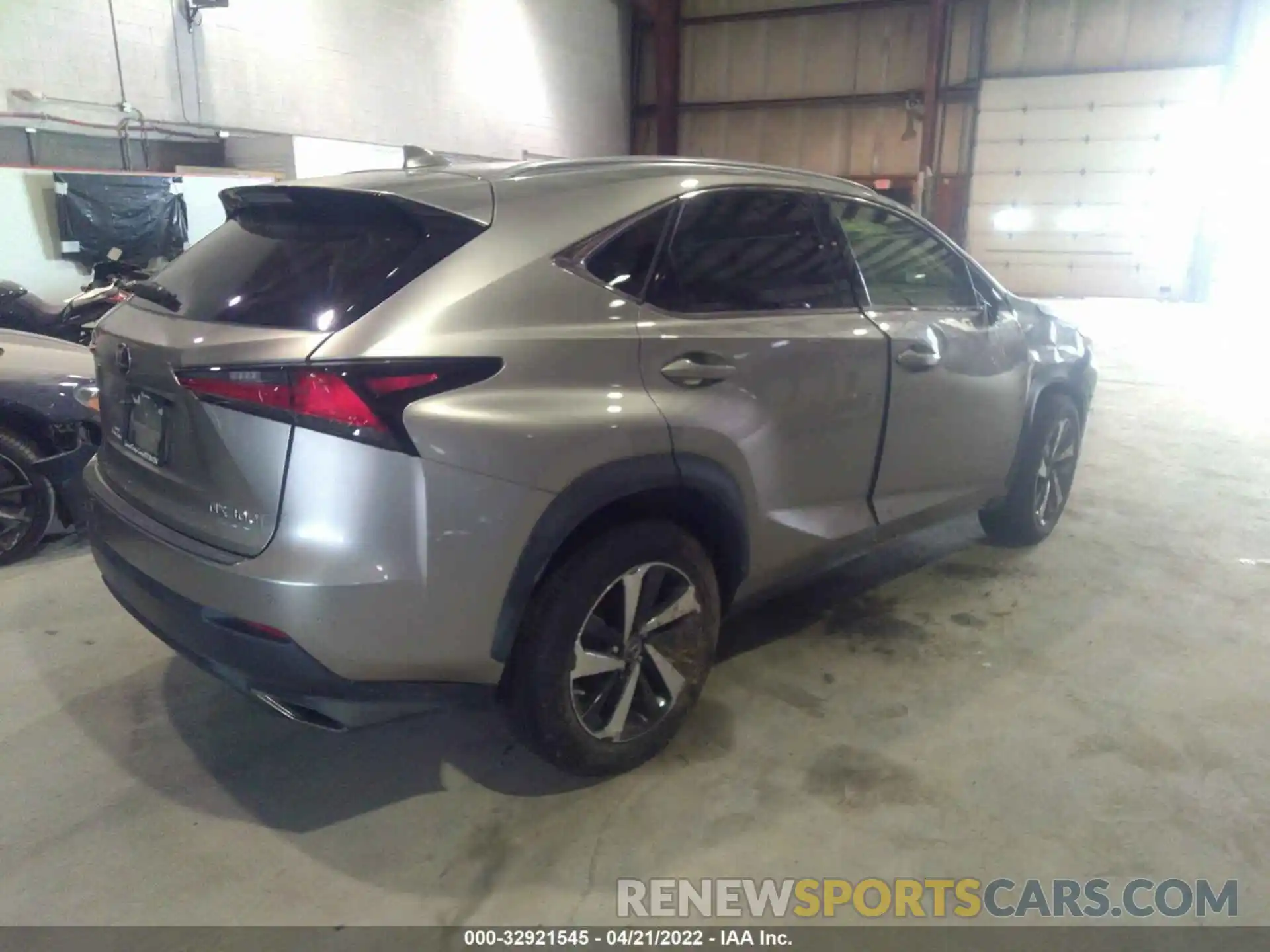 4 Фотография поврежденного автомобиля JTJGARDZ7M5030563 LEXUS NX 2021