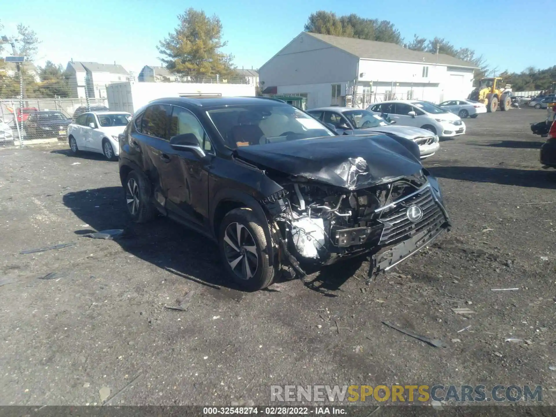 1 Photograph of a damaged car JTJGARDZ8M2241403 LEXUS NX 2021