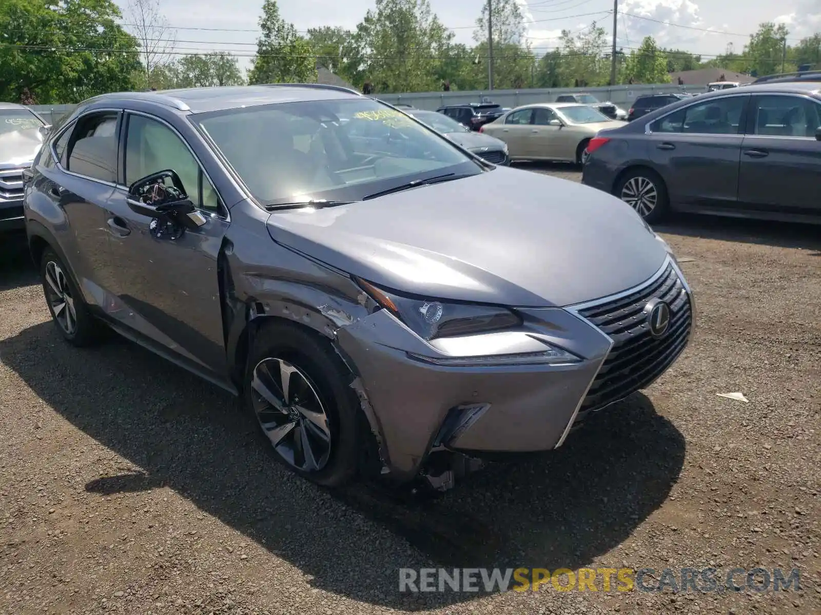 1 Photograph of a damaged car JTJGARDZ8M2244818 LEXUS NX 2021