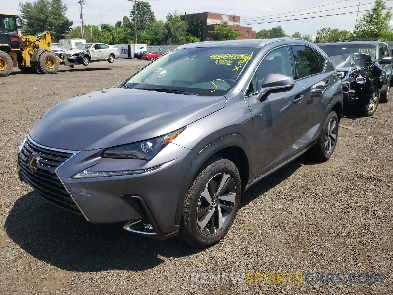 2 Фотография поврежденного автомобиля JTJGARDZ8M2244818 LEXUS NX 2021