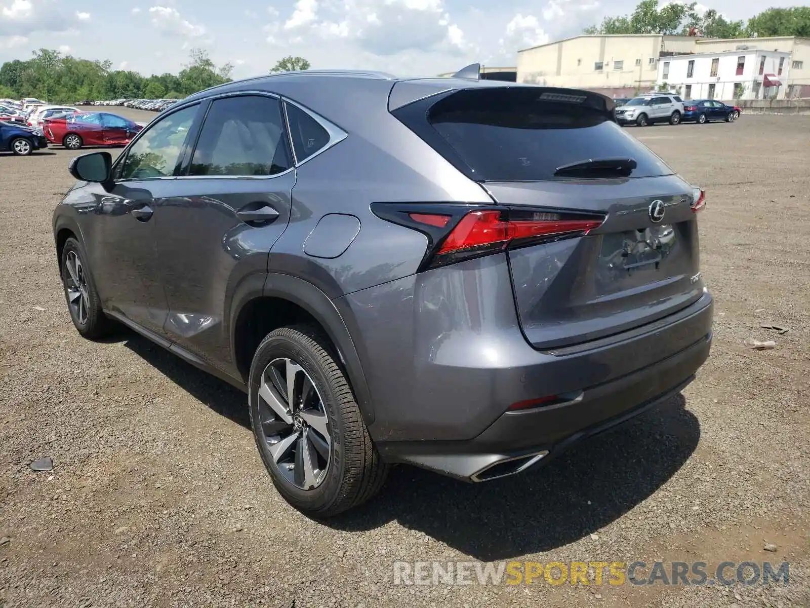 3 Фотография поврежденного автомобиля JTJGARDZ8M2244818 LEXUS NX 2021