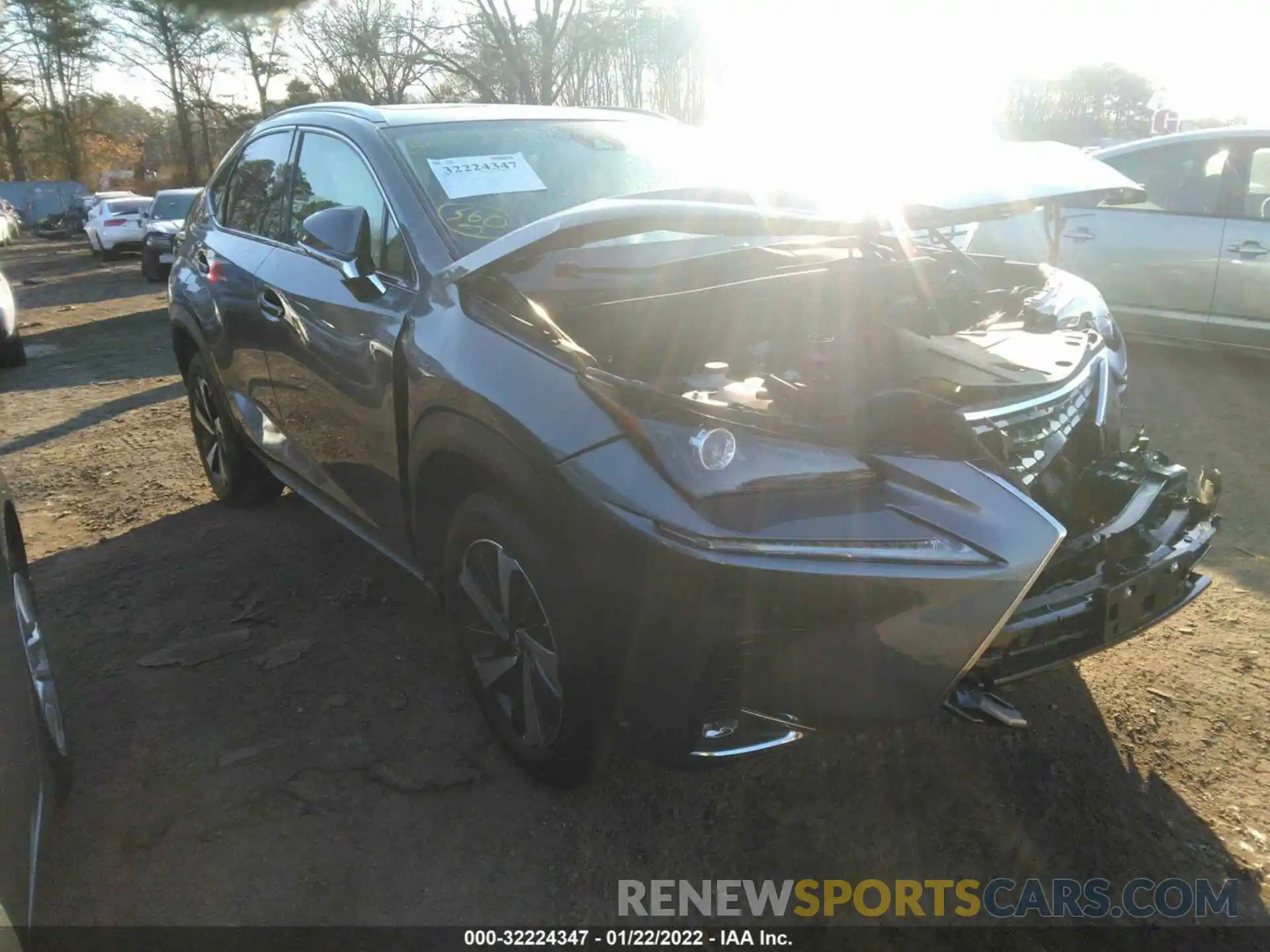 1 Photograph of a damaged car JTJGARDZ8M2255902 LEXUS NX 2021