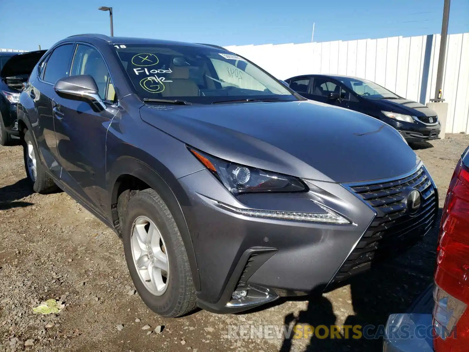 1 Photograph of a damaged car JTJGARDZ8M2256015 LEXUS NX 2021