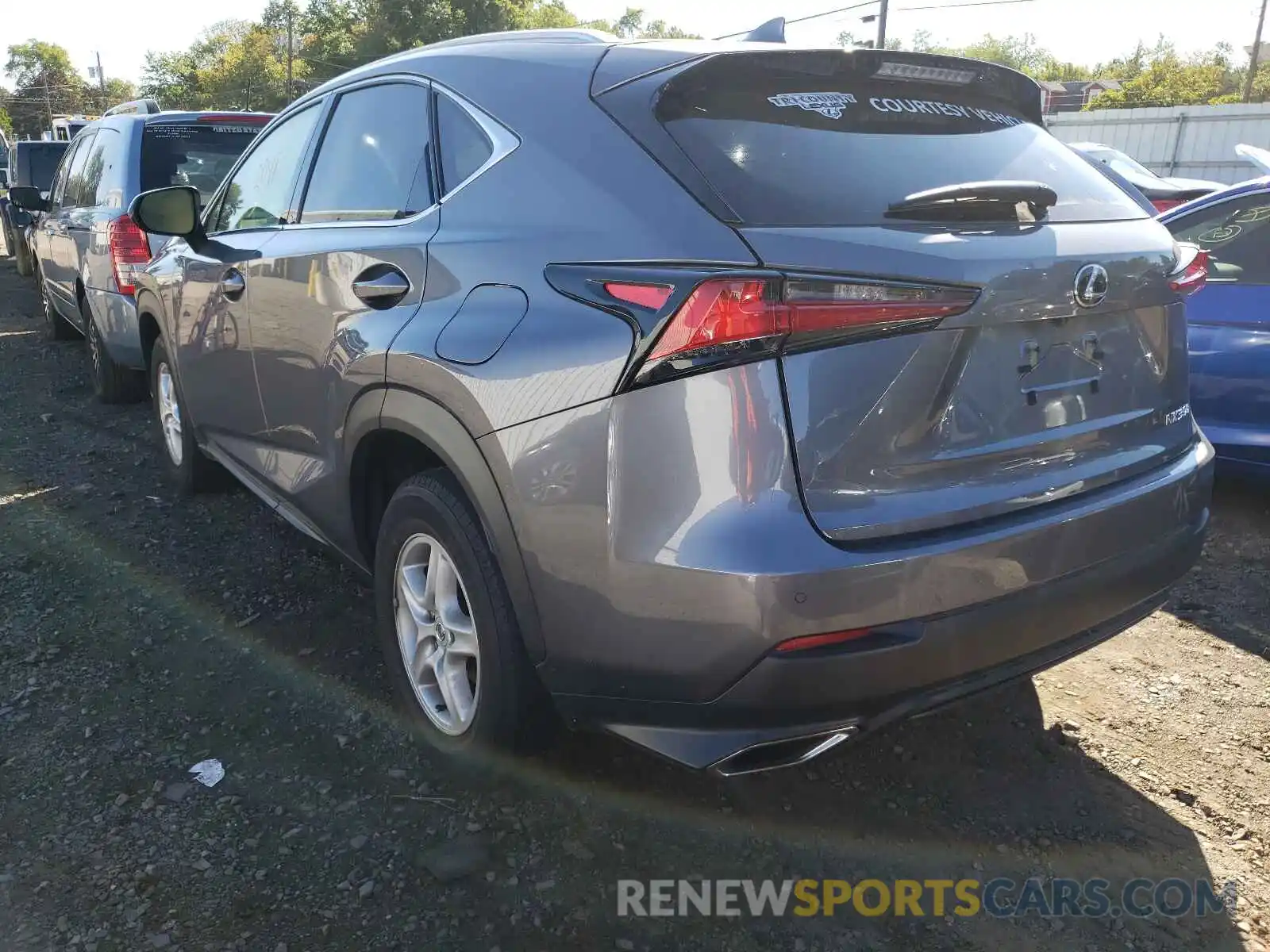 3 Photograph of a damaged car JTJGARDZ8M2256015 LEXUS NX 2021