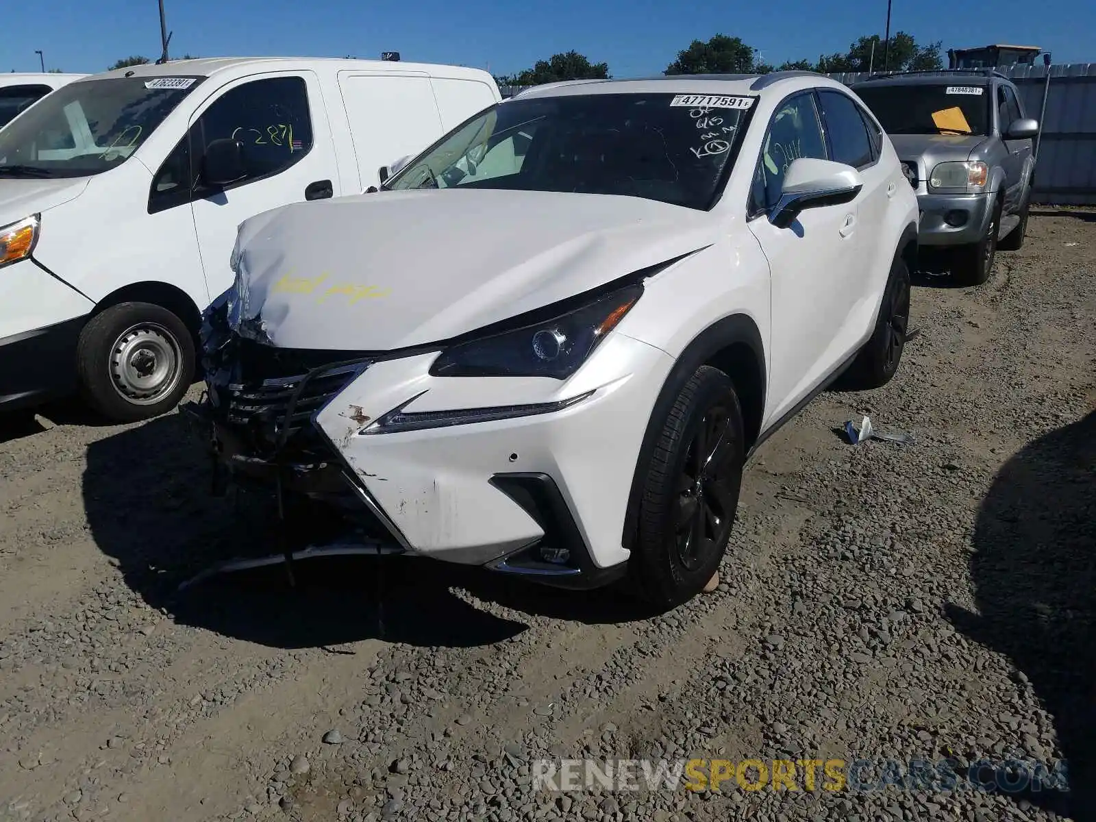 2 Photograph of a damaged car JTJGARDZ8M5023072 LEXUS NX 2021