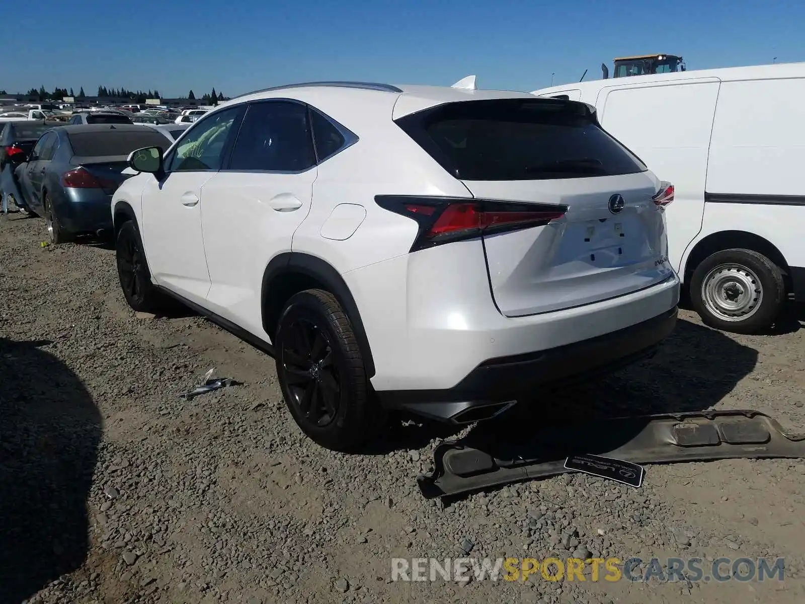 3 Фотография поврежденного автомобиля JTJGARDZ8M5023072 LEXUS NX 2021