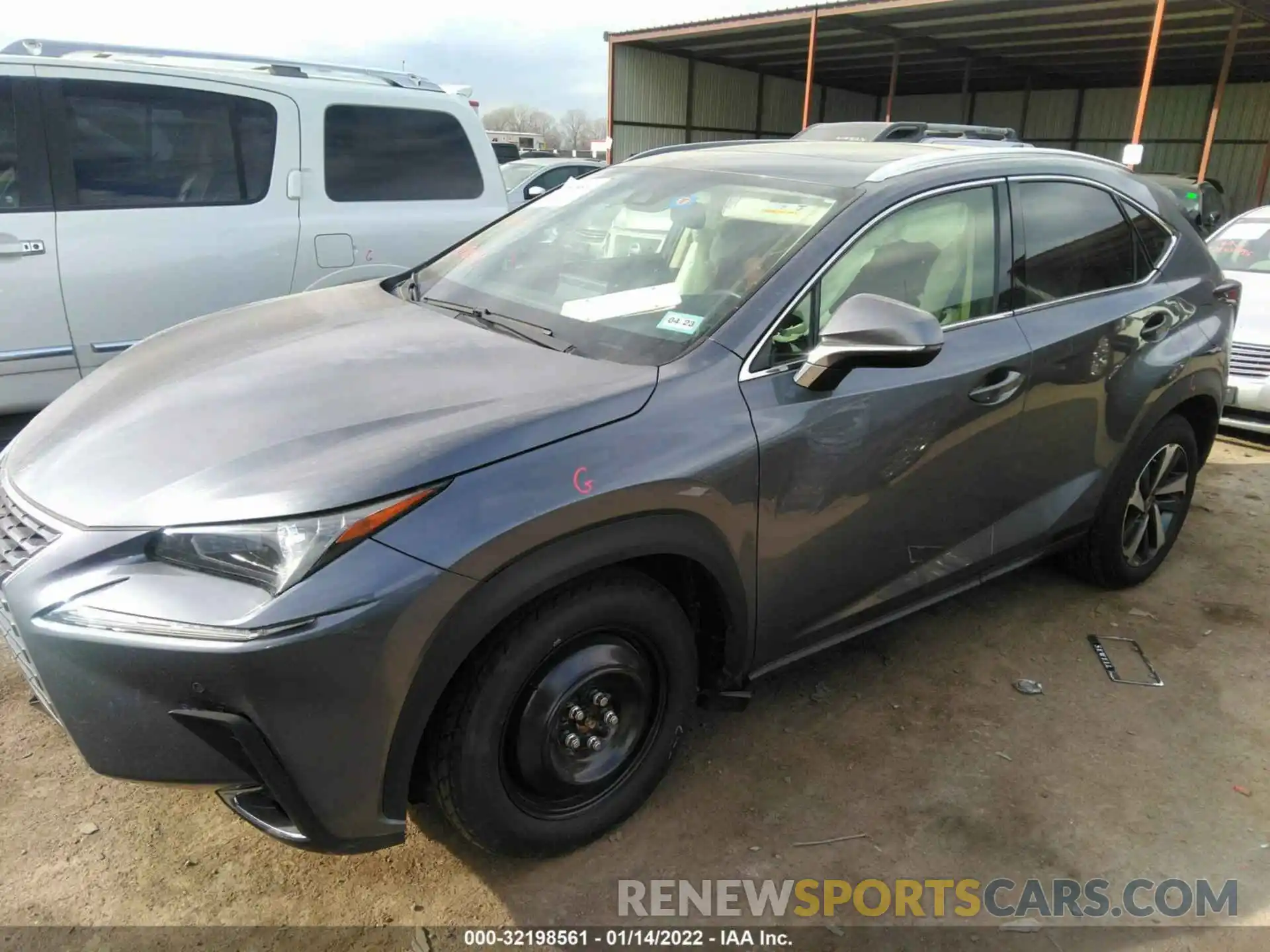 6 Фотография поврежденного автомобиля JTJGARDZ9M2236775 LEXUS NX 2021