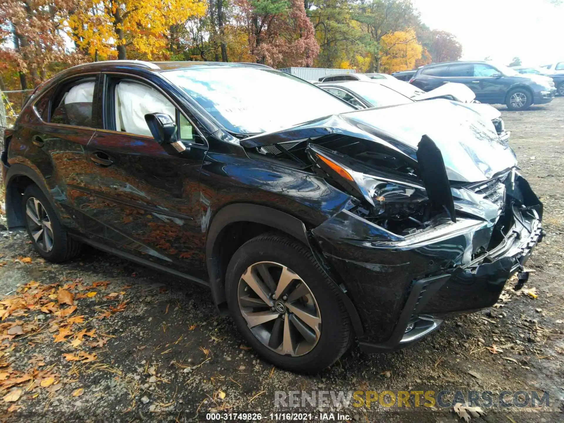 1 Photograph of a damaged car JTJGARDZ9M2239207 LEXUS NX 2021