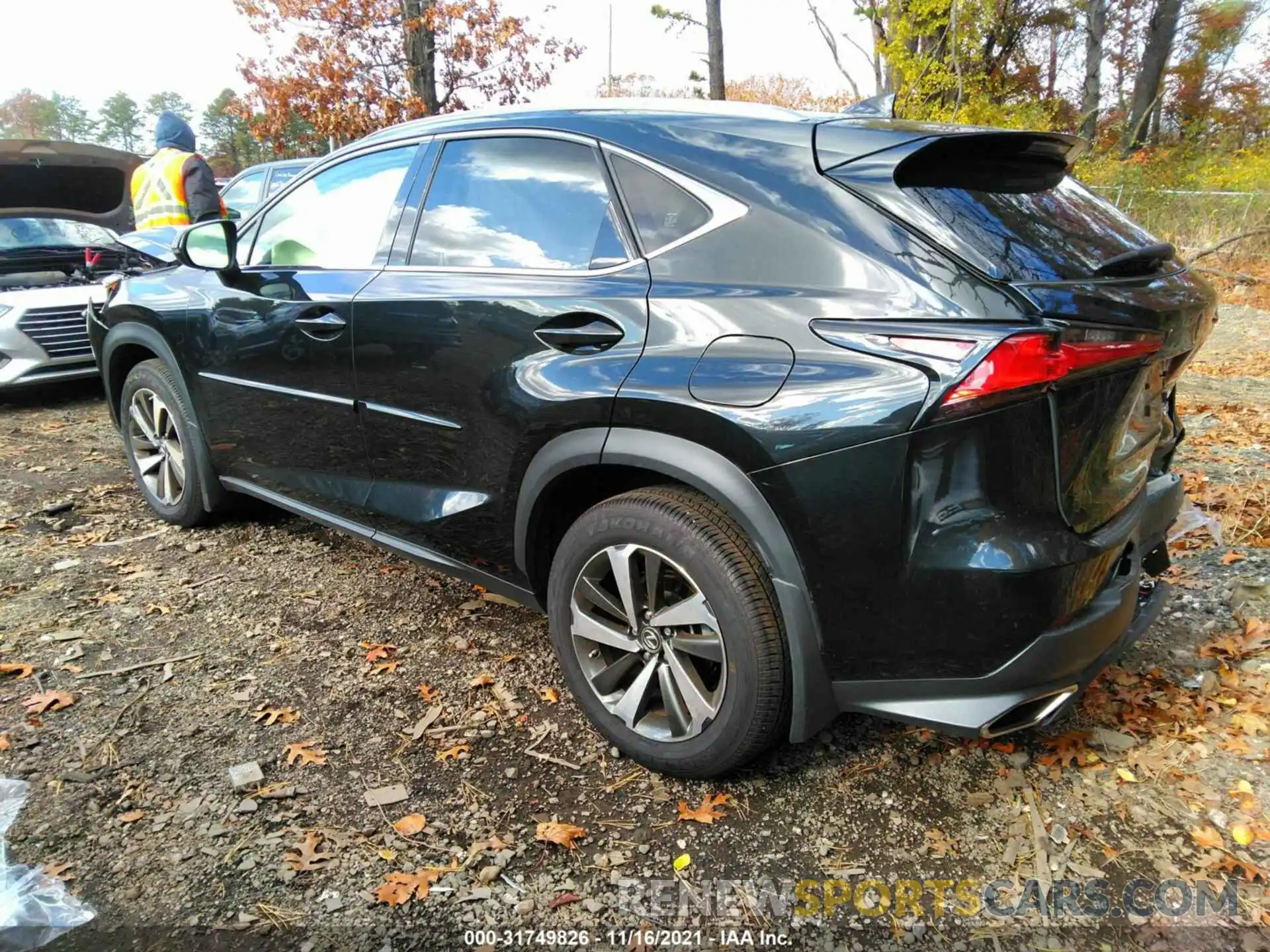 3 Photograph of a damaged car JTJGARDZ9M2239207 LEXUS NX 2021