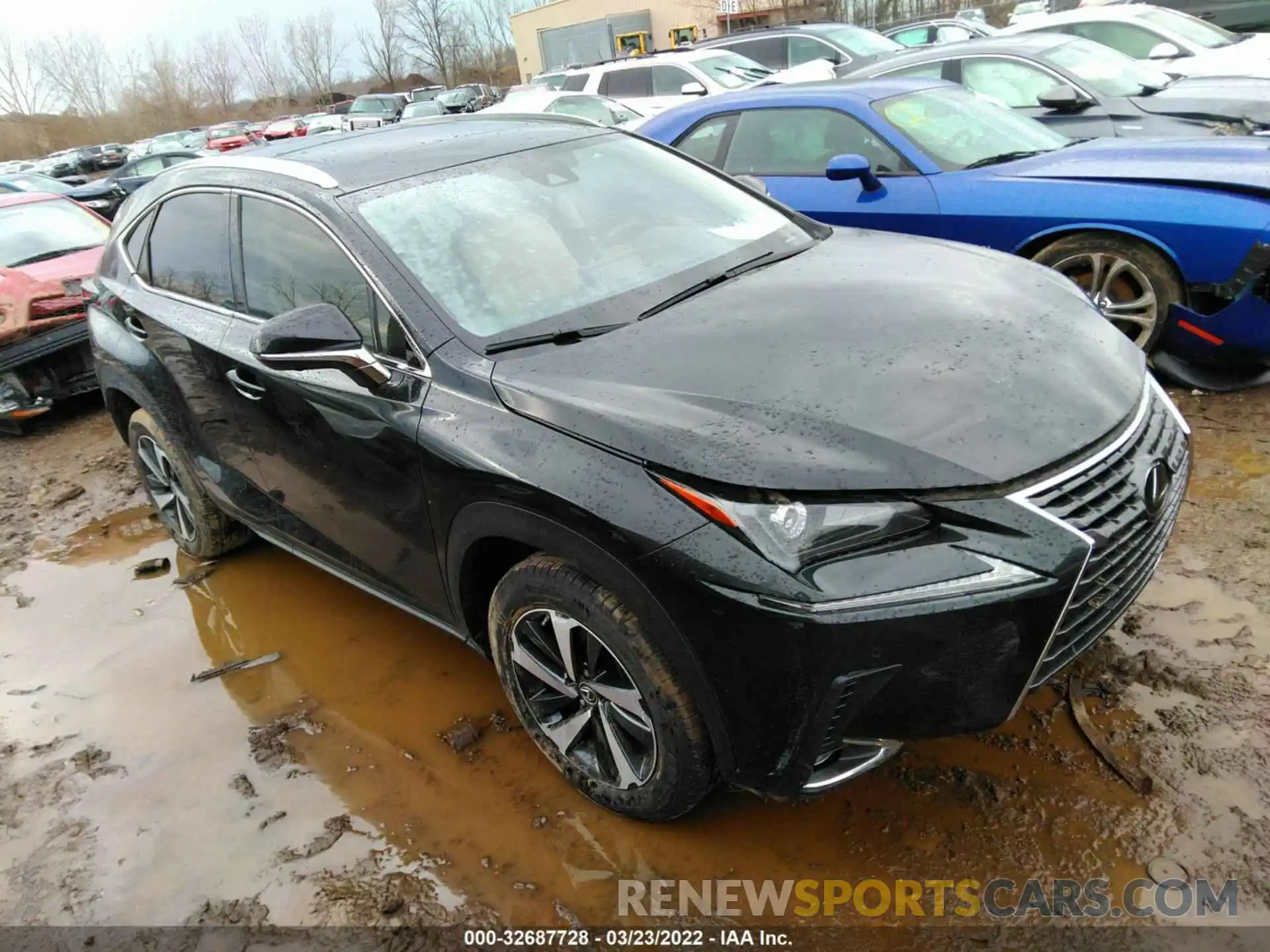 1 Photograph of a damaged car JTJGARDZ9M2241085 LEXUS NX 2021