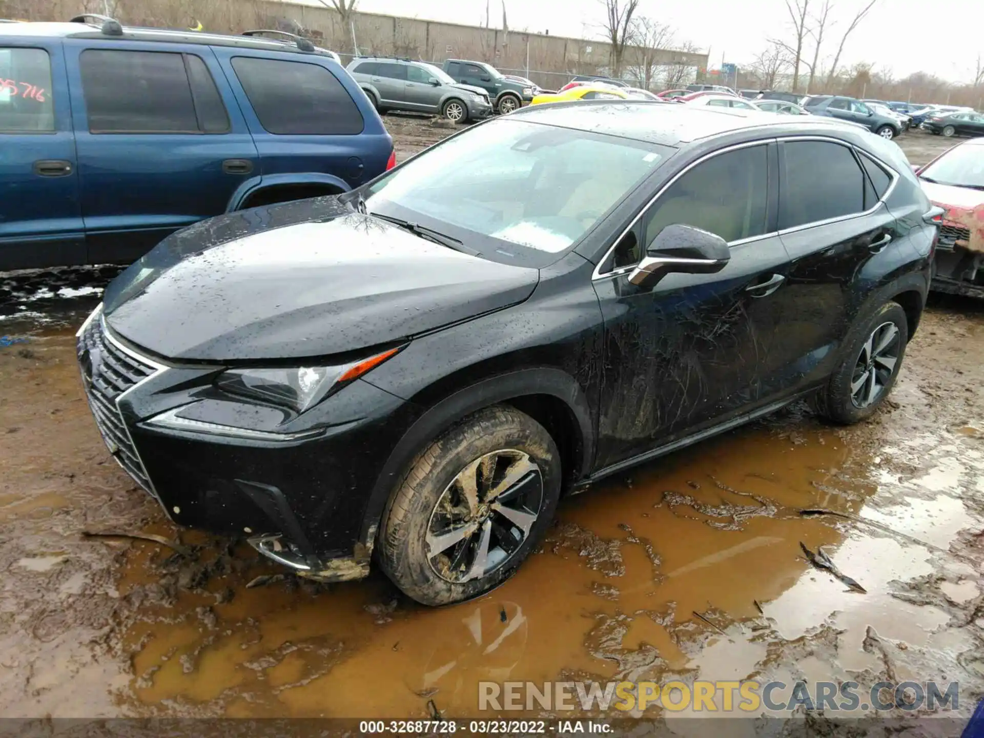 2 Фотография поврежденного автомобиля JTJGARDZ9M2241085 LEXUS NX 2021