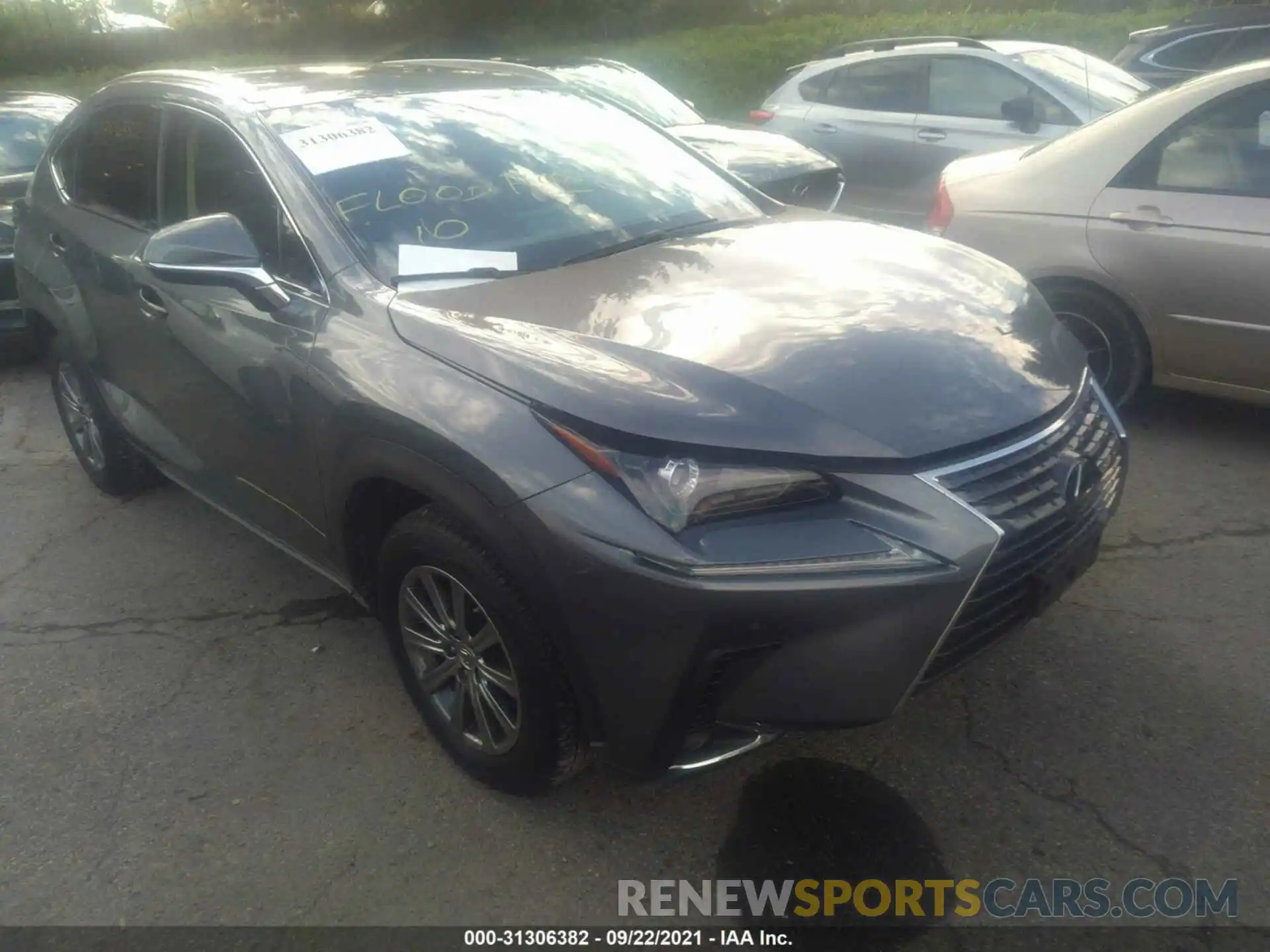 1 Photograph of a damaged car JTJGARDZ9M2242320 LEXUS NX 2021