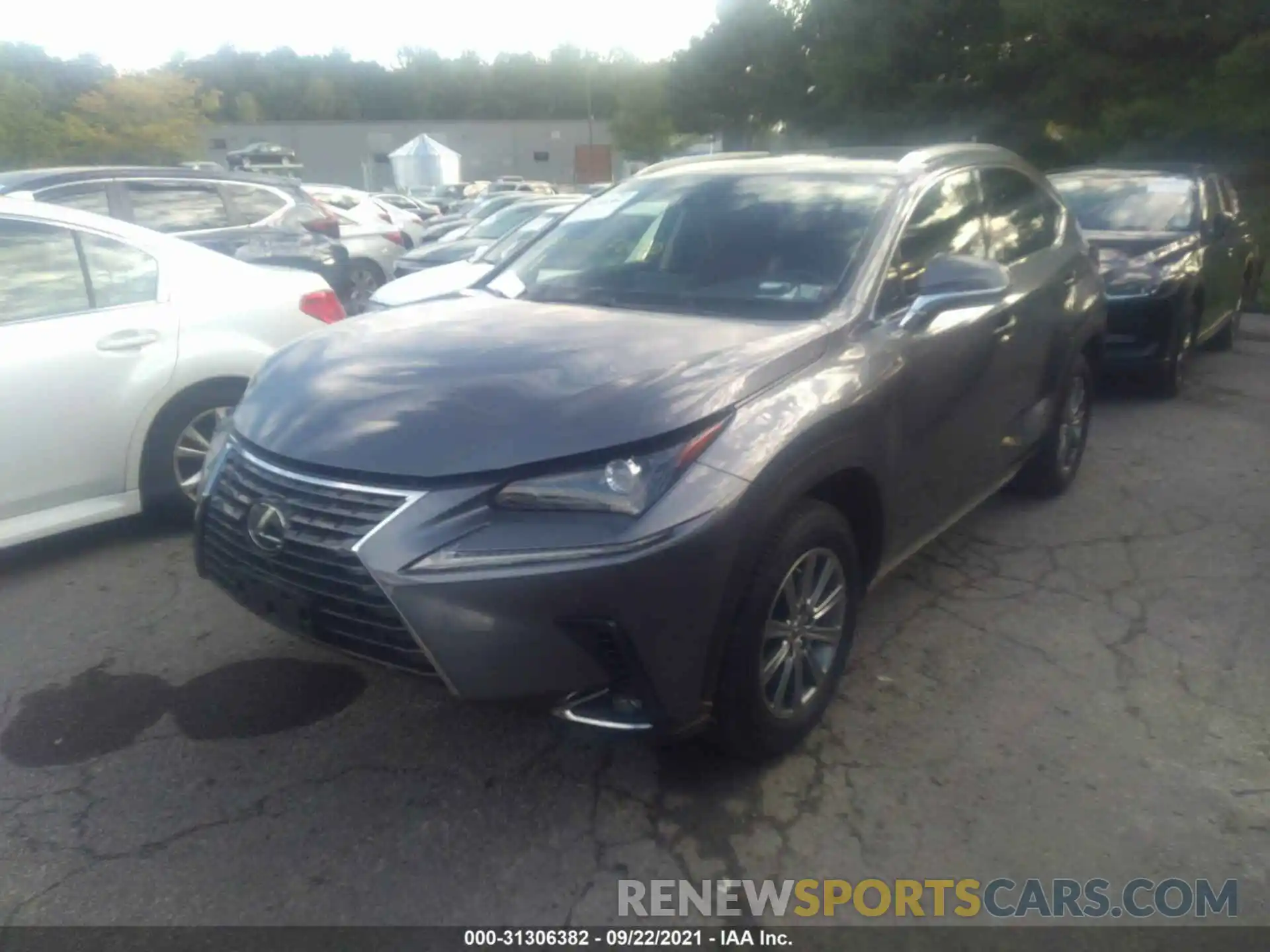 2 Фотография поврежденного автомобиля JTJGARDZ9M2242320 LEXUS NX 2021