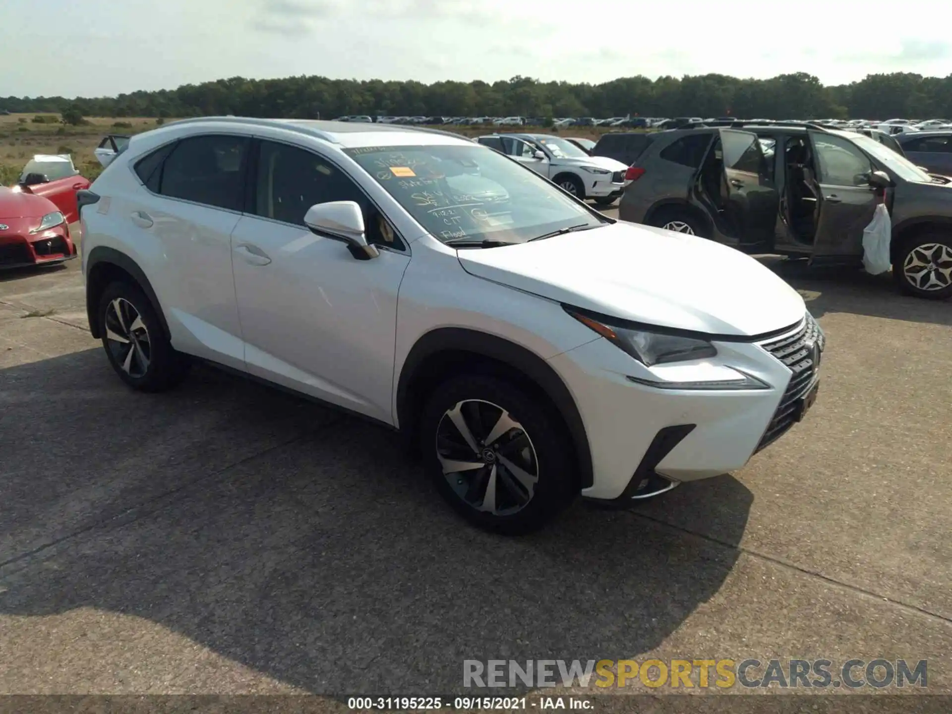 1 Photograph of a damaged car JTJGARDZ9M5023887 LEXUS NX 2021