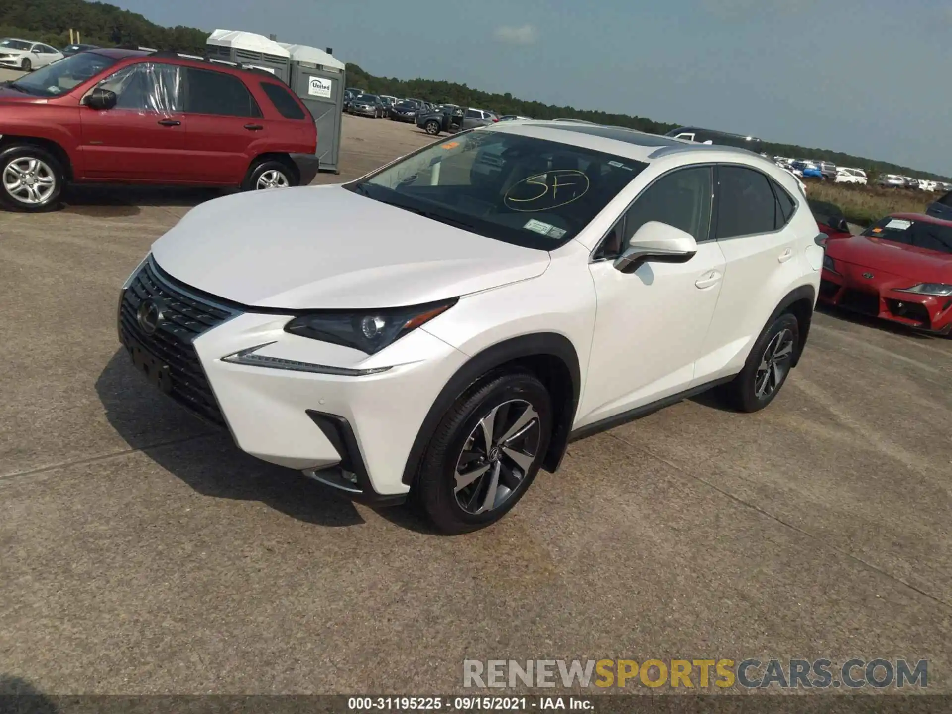 2 Фотография поврежденного автомобиля JTJGARDZ9M5023887 LEXUS NX 2021