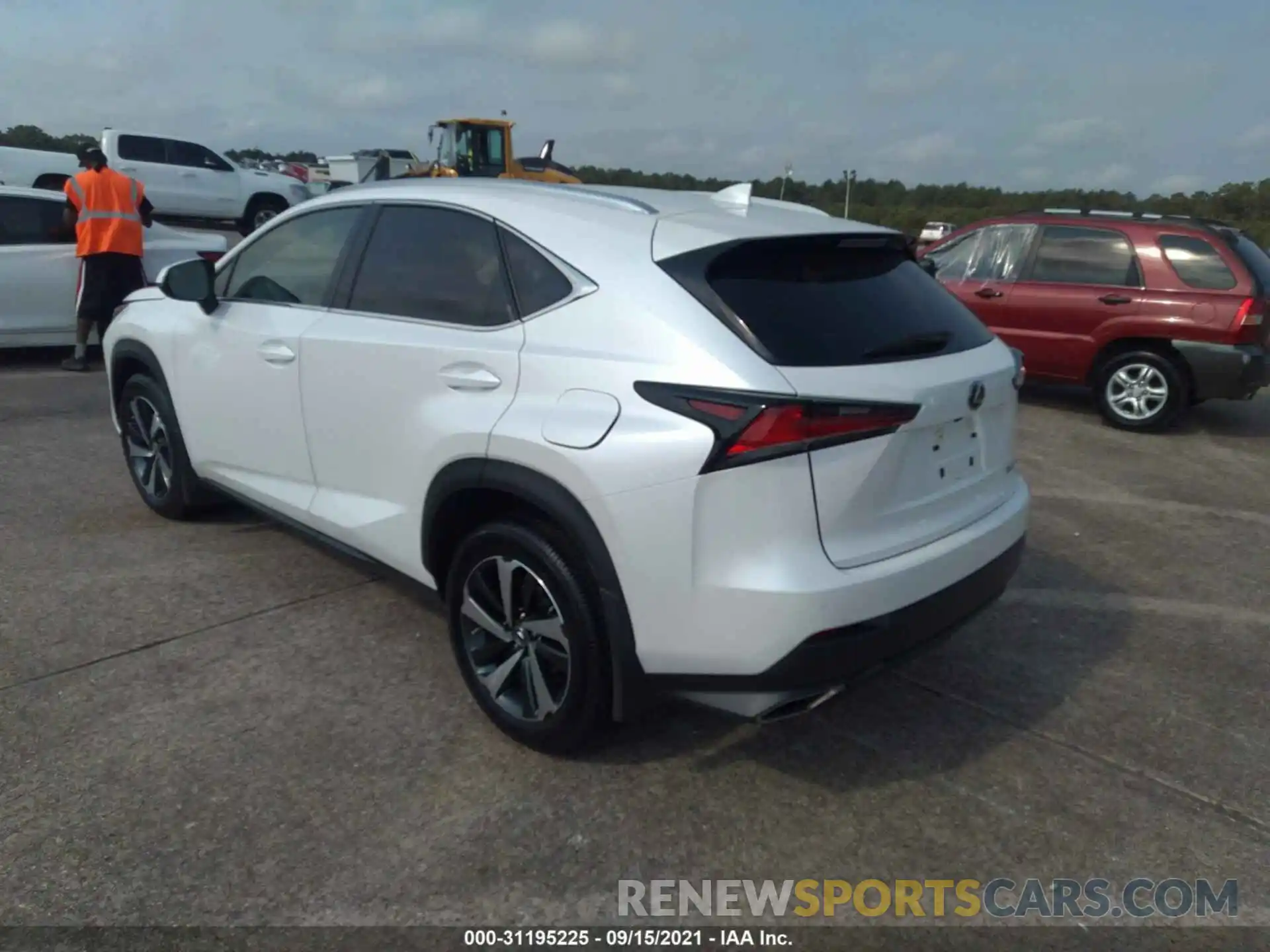 3 Фотография поврежденного автомобиля JTJGARDZ9M5023887 LEXUS NX 2021