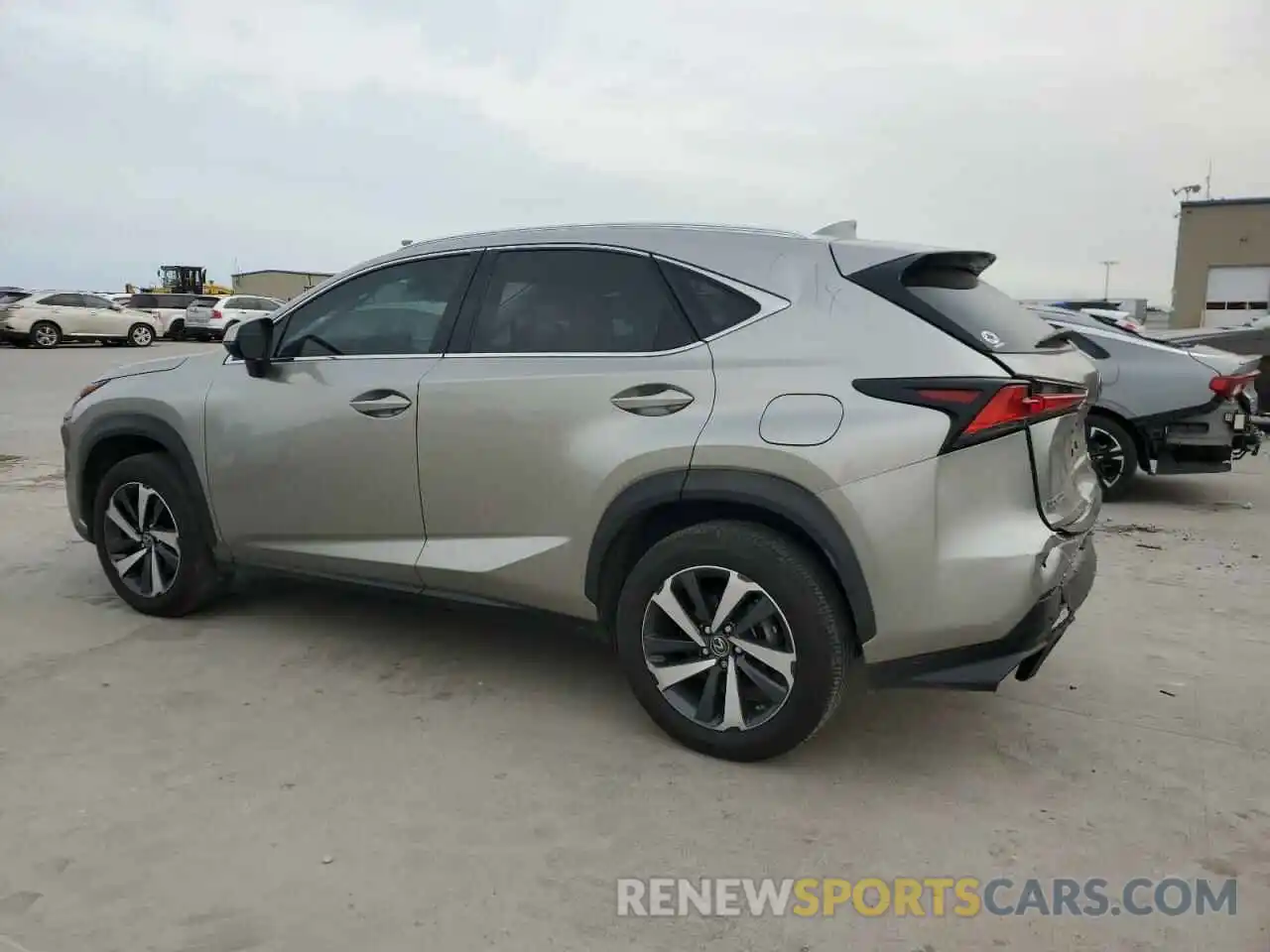 2 Фотография поврежденного автомобиля JTJGARDZ9M5030659 LEXUS NX 2021