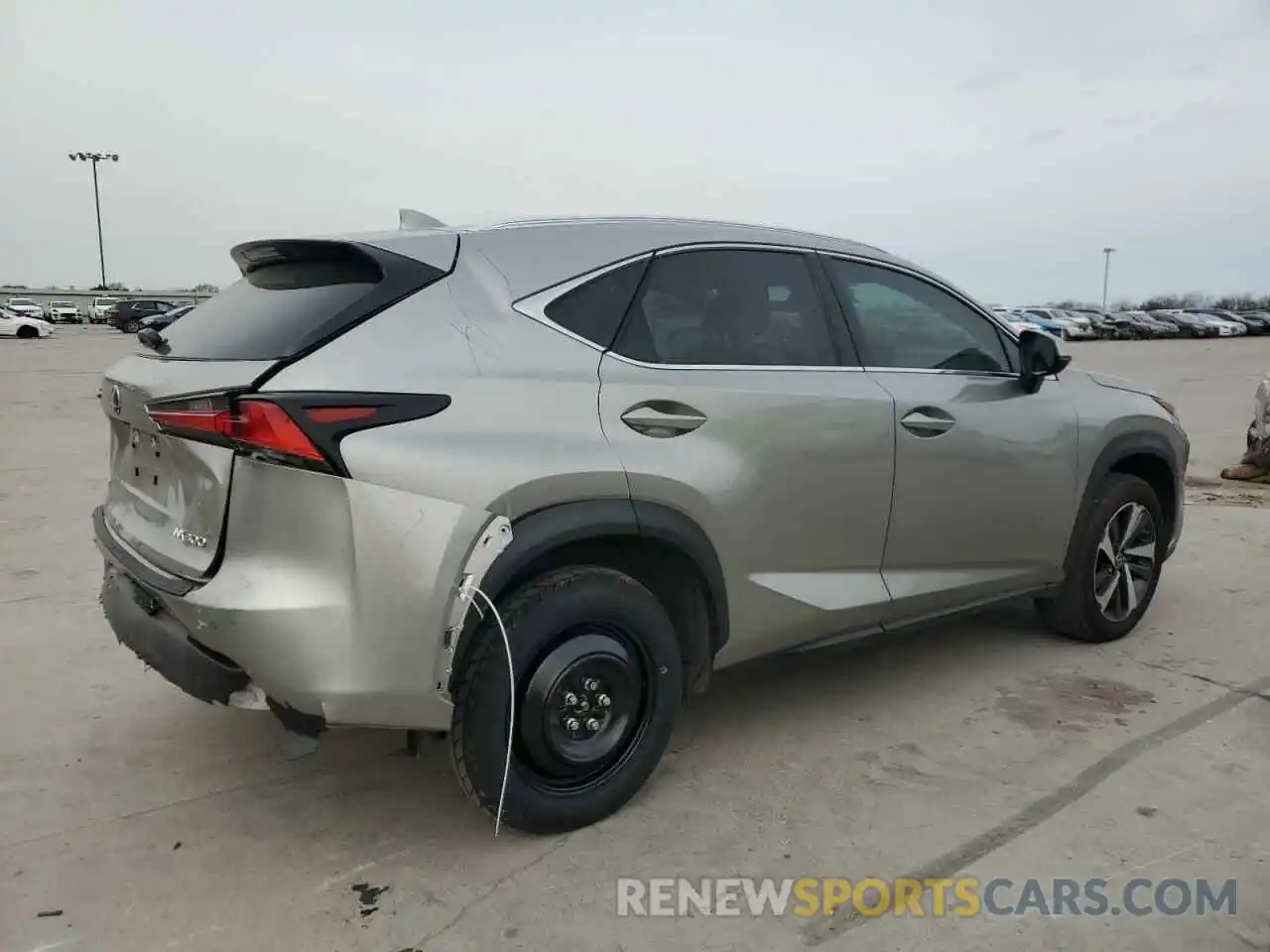 3 Фотография поврежденного автомобиля JTJGARDZ9M5030659 LEXUS NX 2021