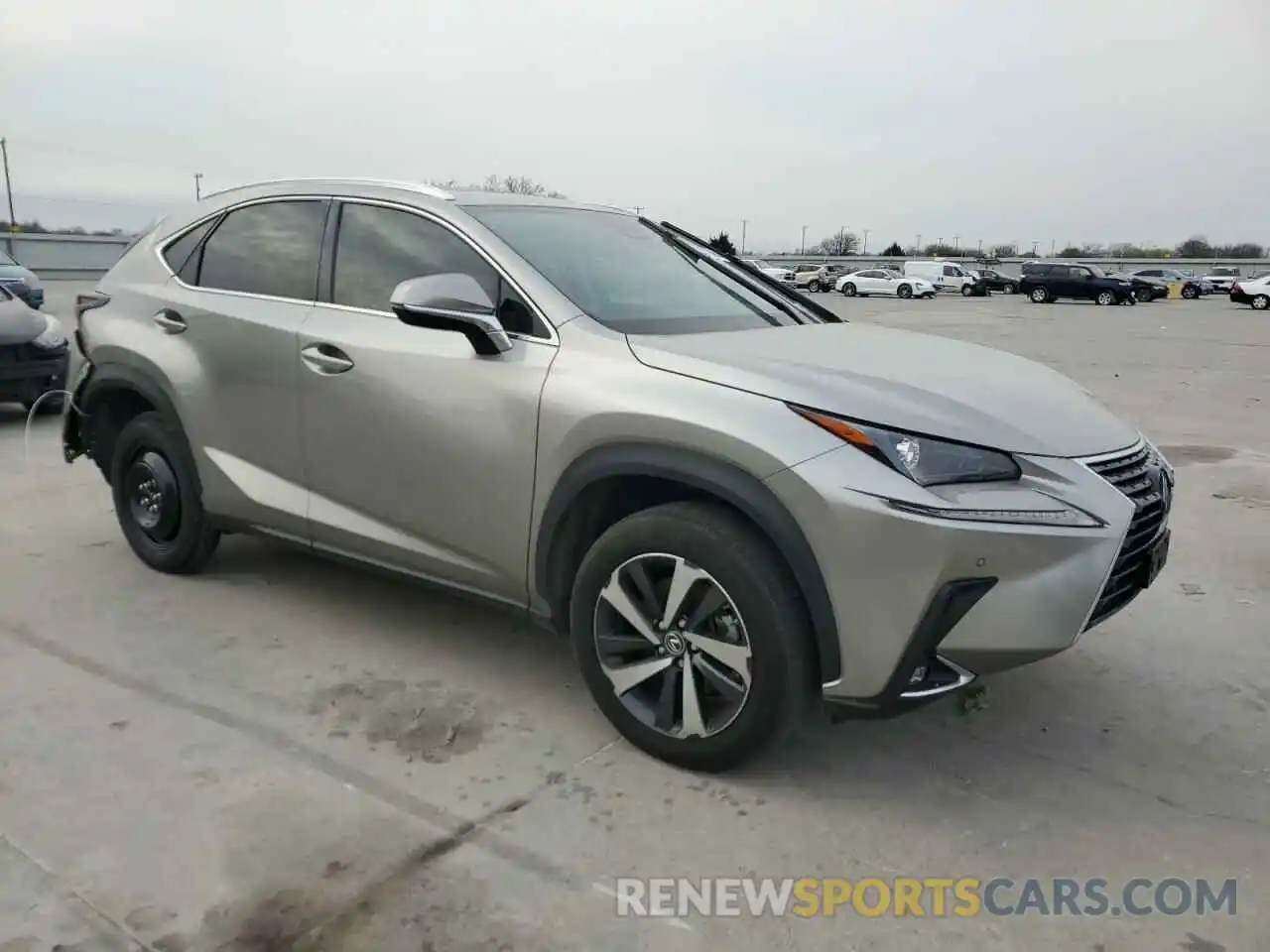 4 Фотография поврежденного автомобиля JTJGARDZ9M5030659 LEXUS NX 2021