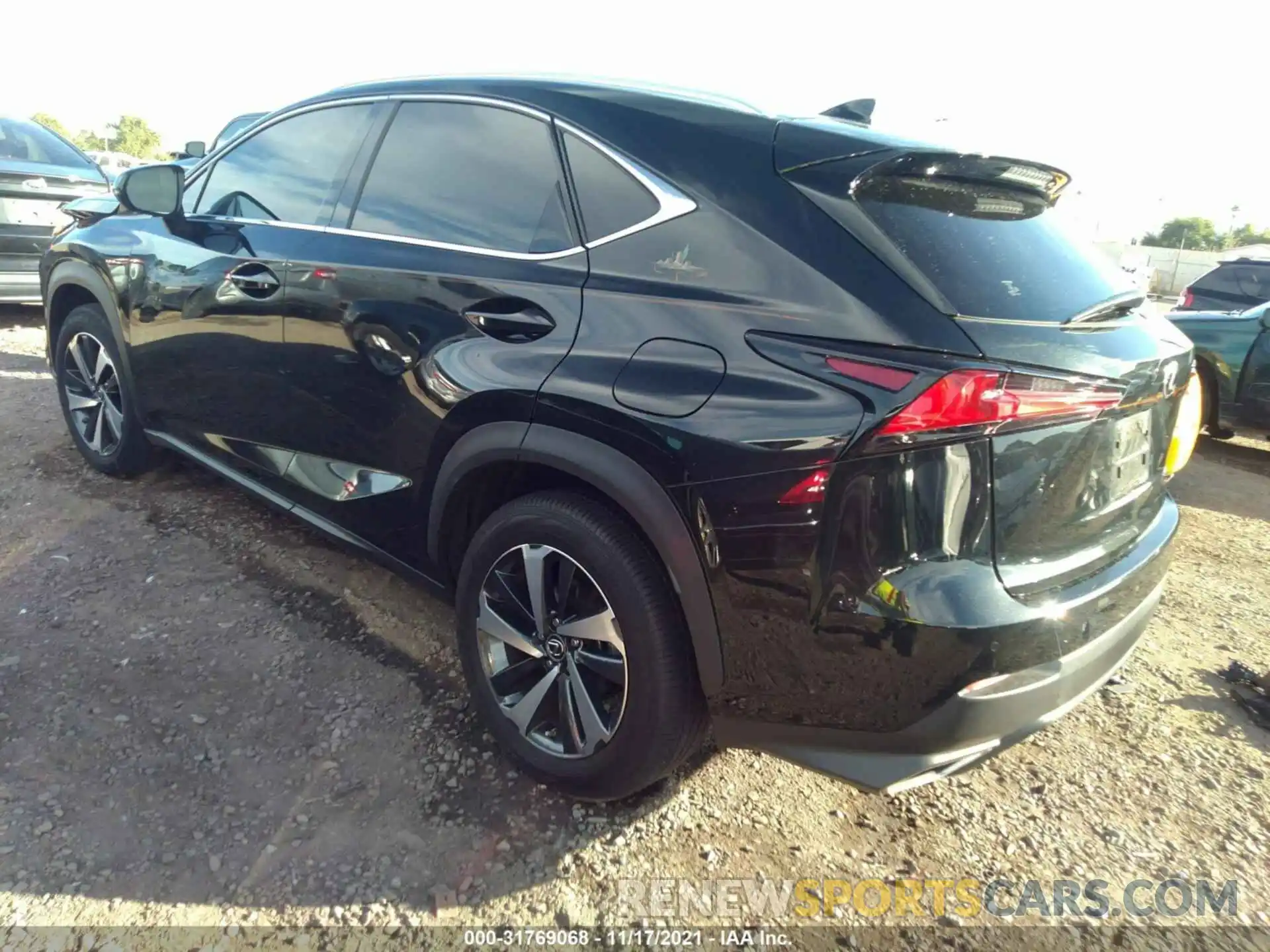 3 Фотография поврежденного автомобиля JTJGARDZXM2242956 LEXUS NX 2021